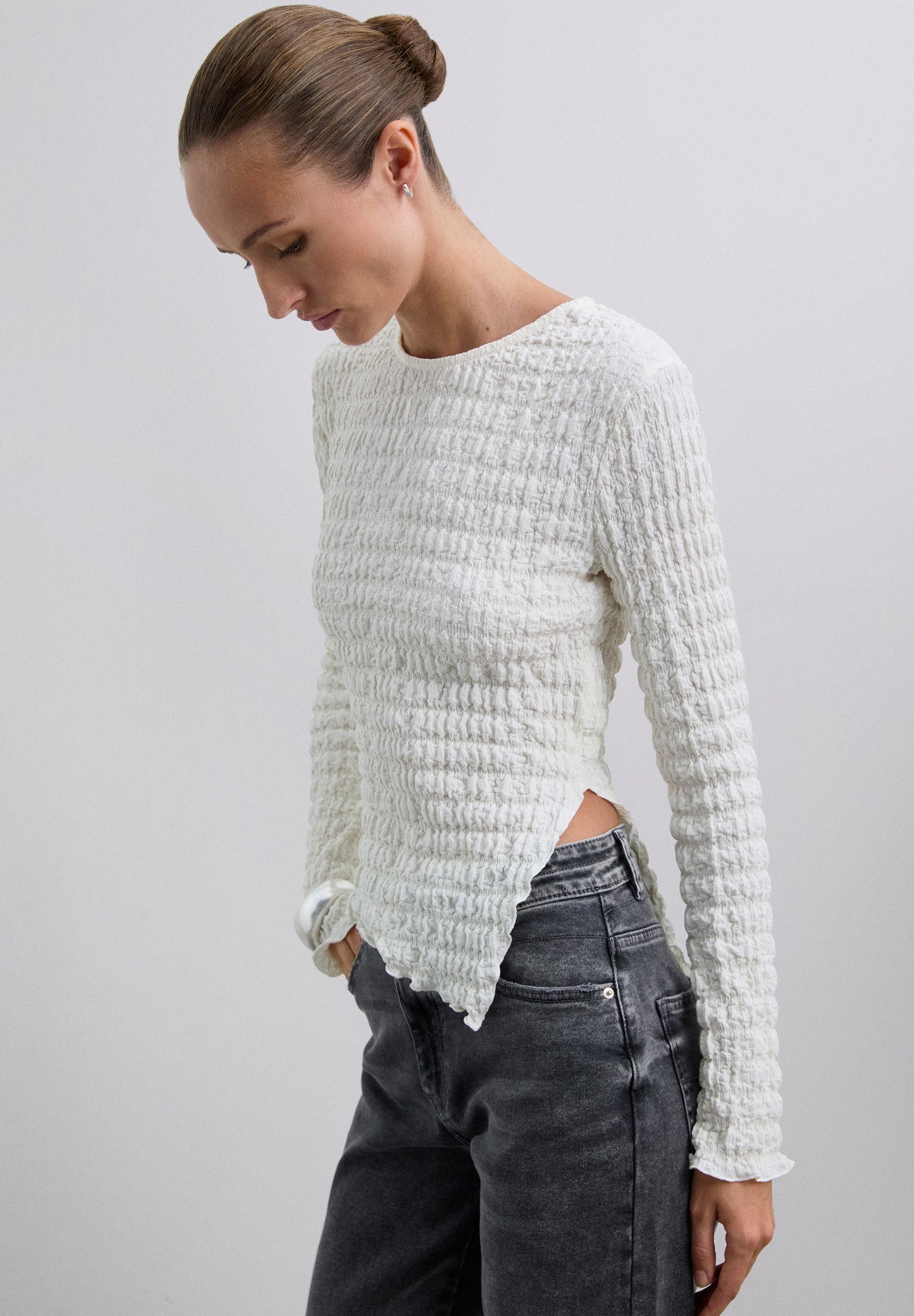 TOP CUELLO REDONDO ESTRUCTURA