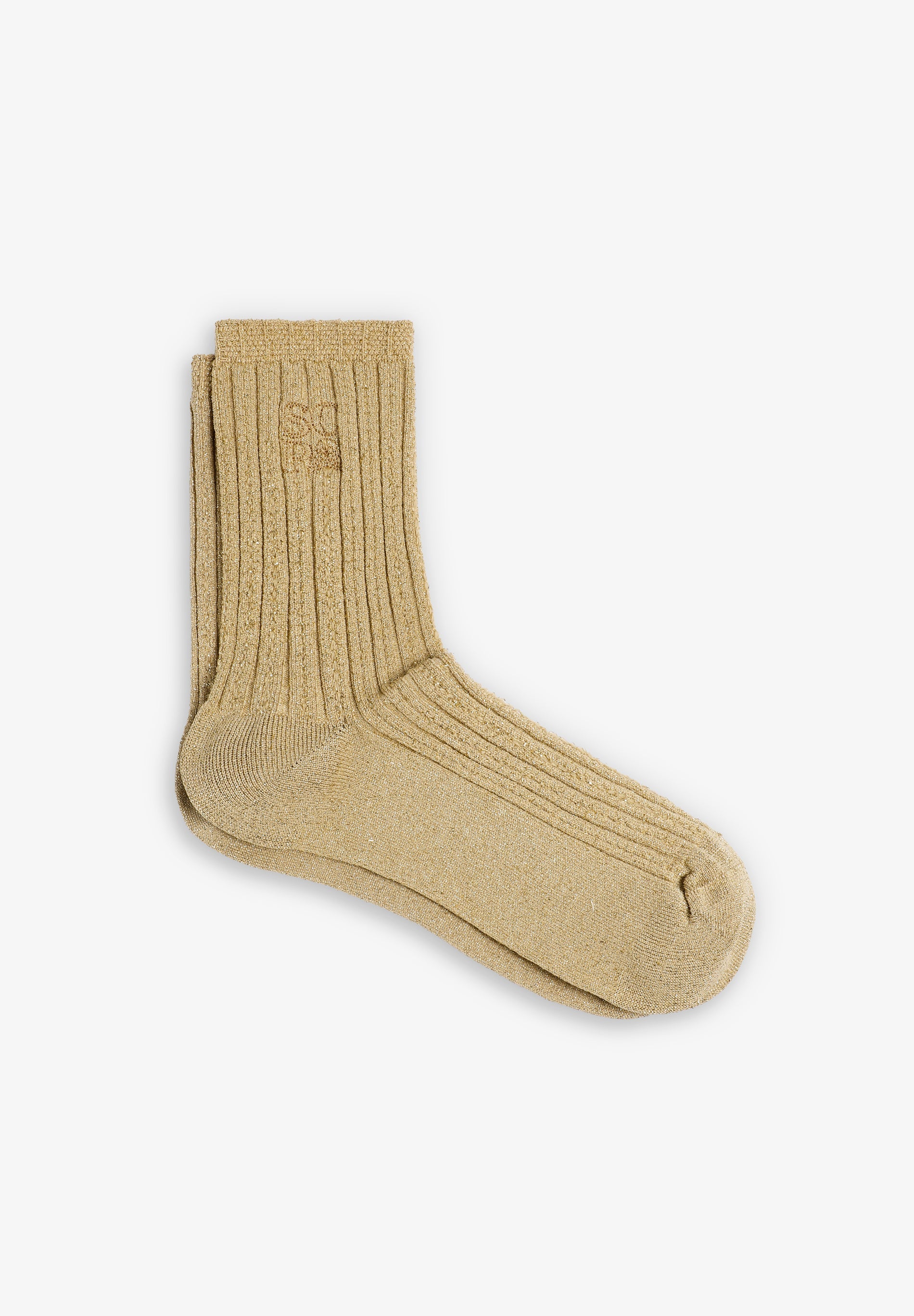 CALCETINES BORDADOS A TONO