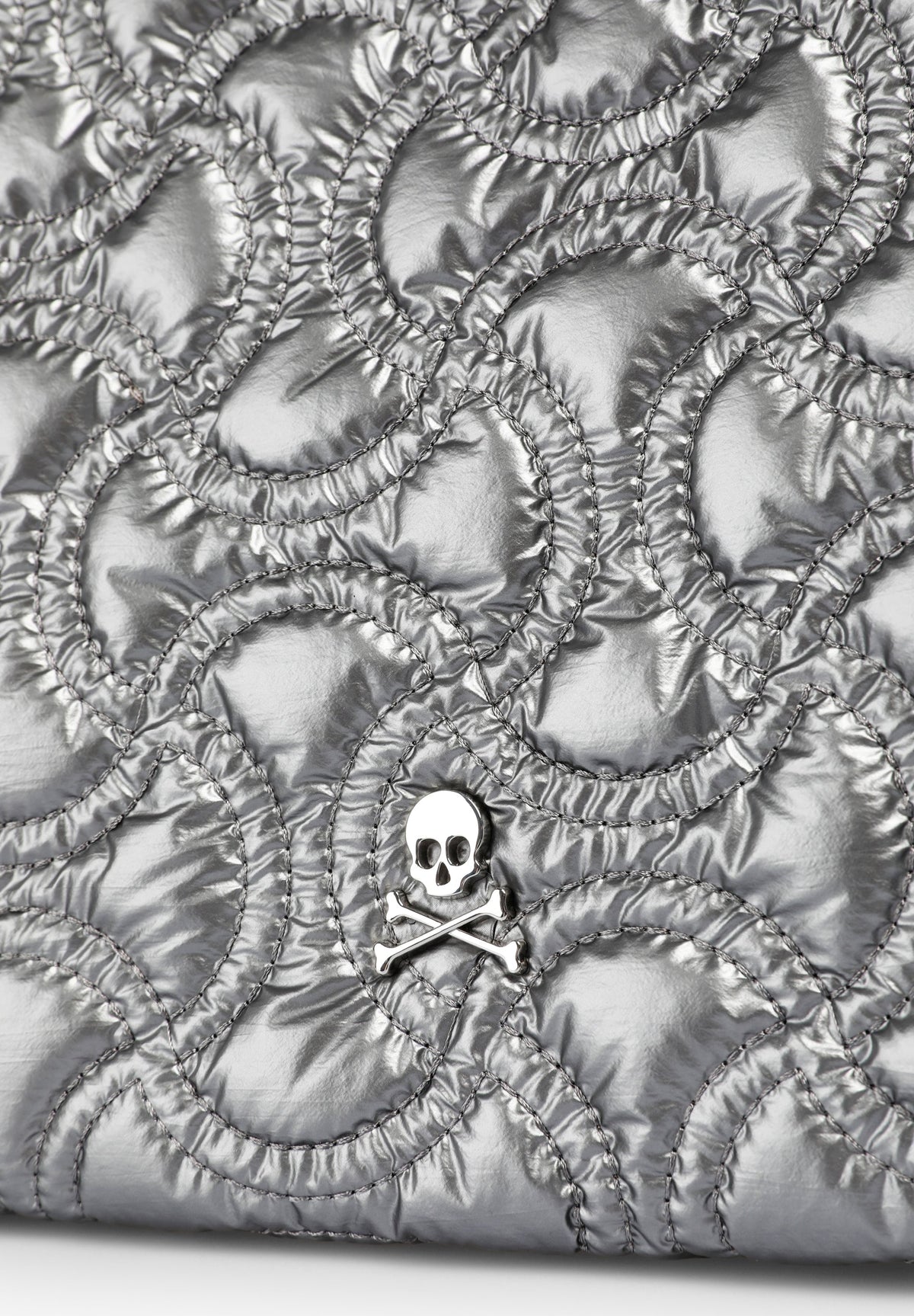 BOLSO SHOPPER ACOLCHADO CALAVERA - Scalpers