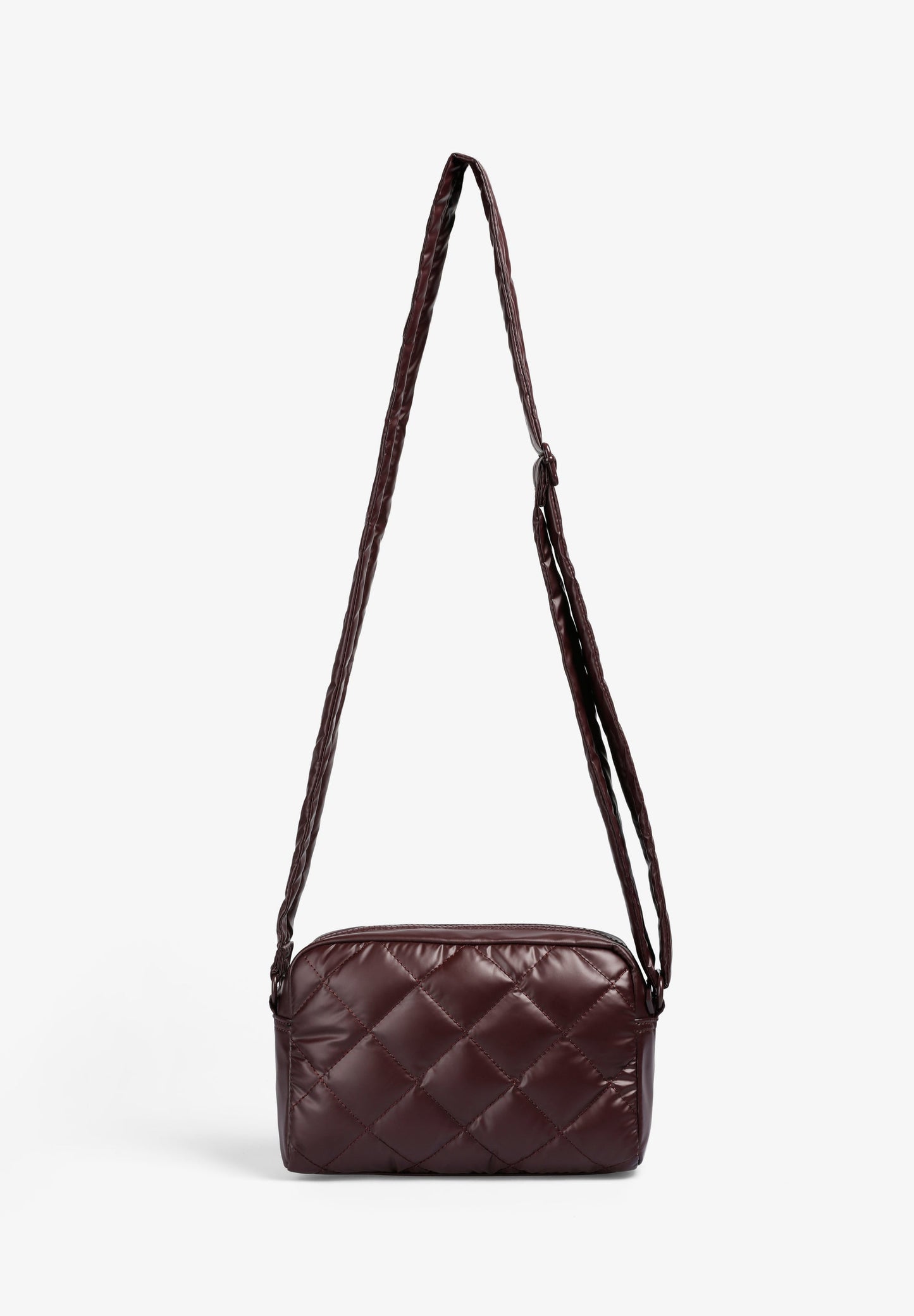 BOLSO BANDOLERA METALIZADO ACOLCHADO