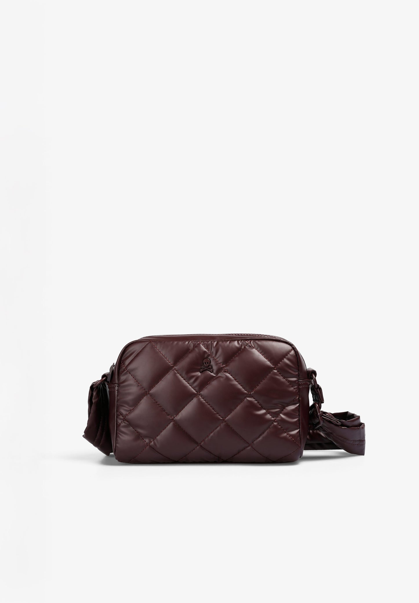 BOLSO BANDOLERA METALIZADO ACOLCHADO