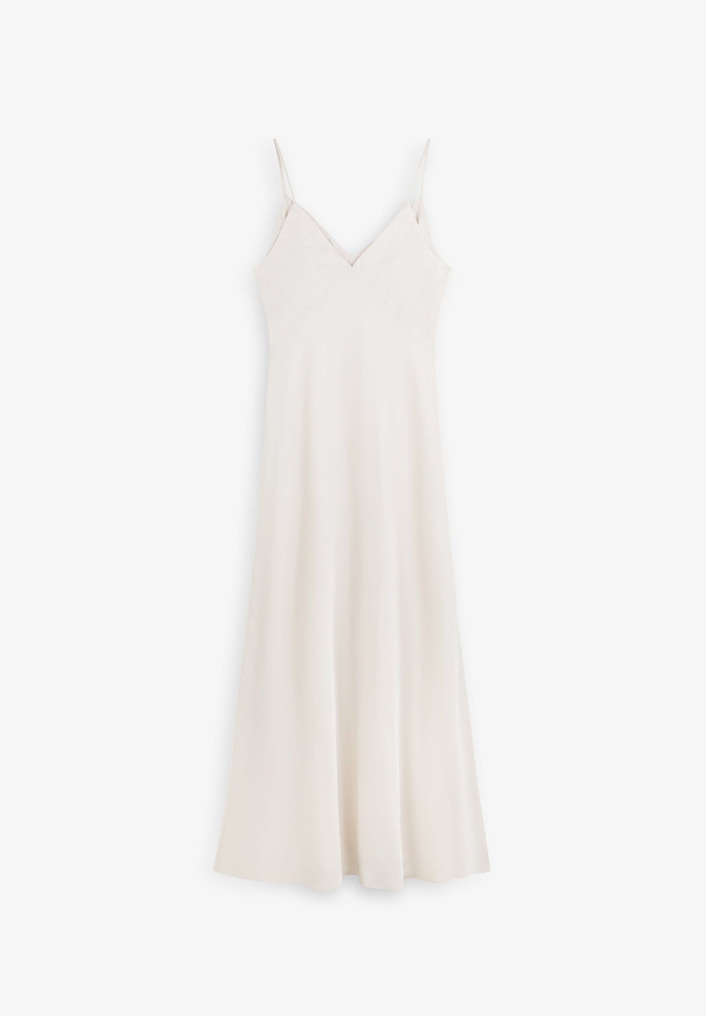 VESTIDO SLIP TEXTURA FLUIDO