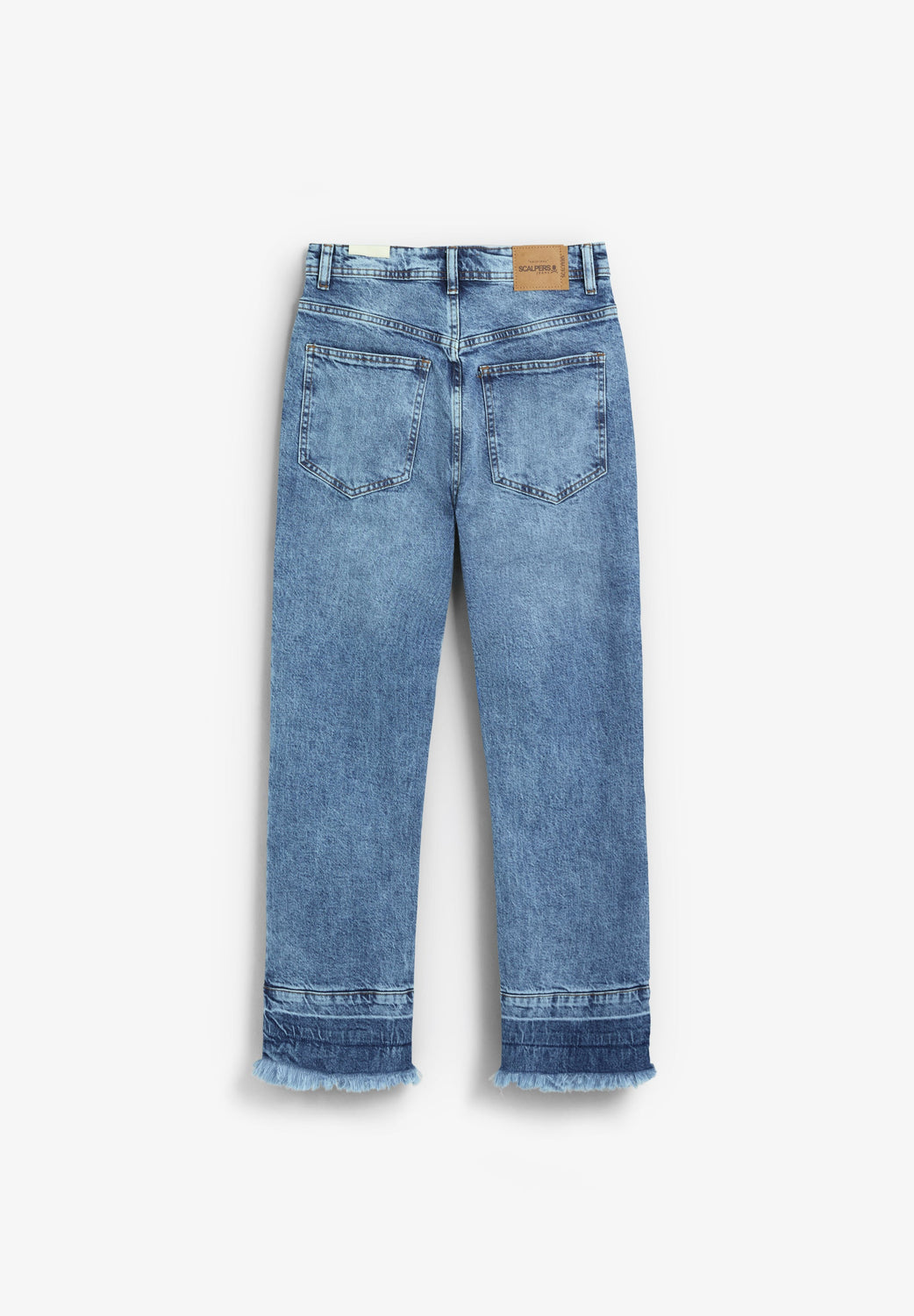 JEANS EFECTO LAVADO DESFLECADOS - Scalpers