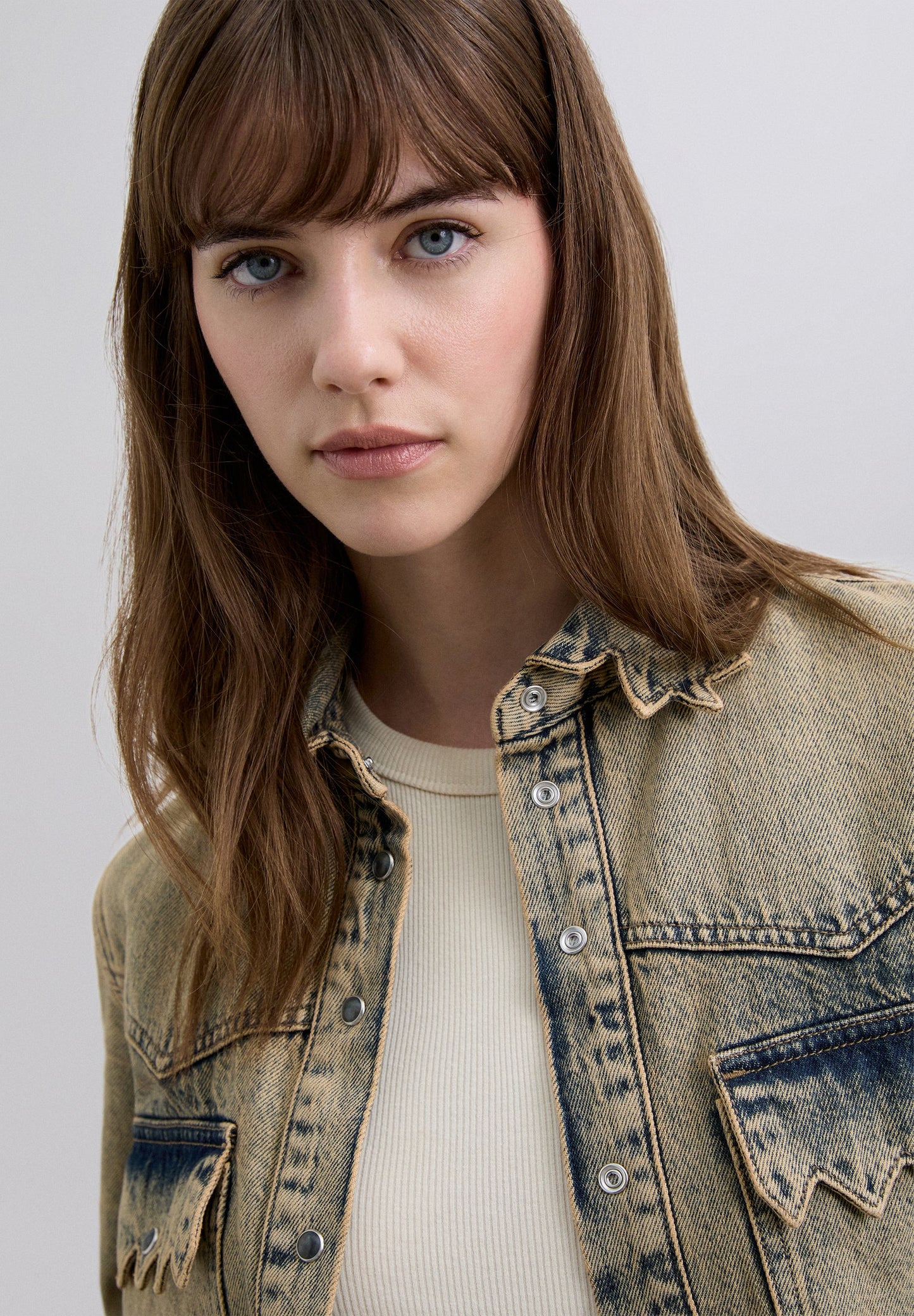 CAMISA VAQUERA EFECTO LAVADO