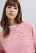 SCCRYSTALBRUST SWEATER