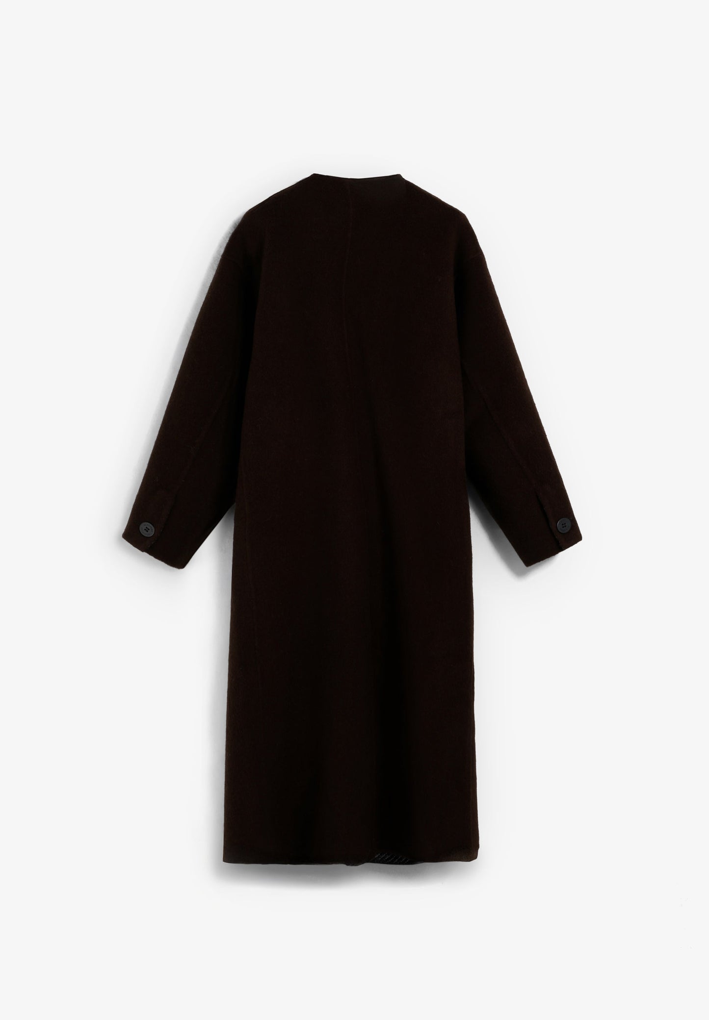 ABRIGO REVERSIBLE MEZCLA LANA