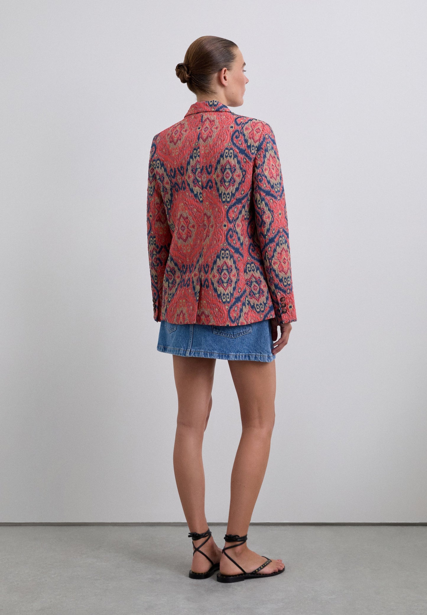 BLAZER ESTAMPADO JACQUARD