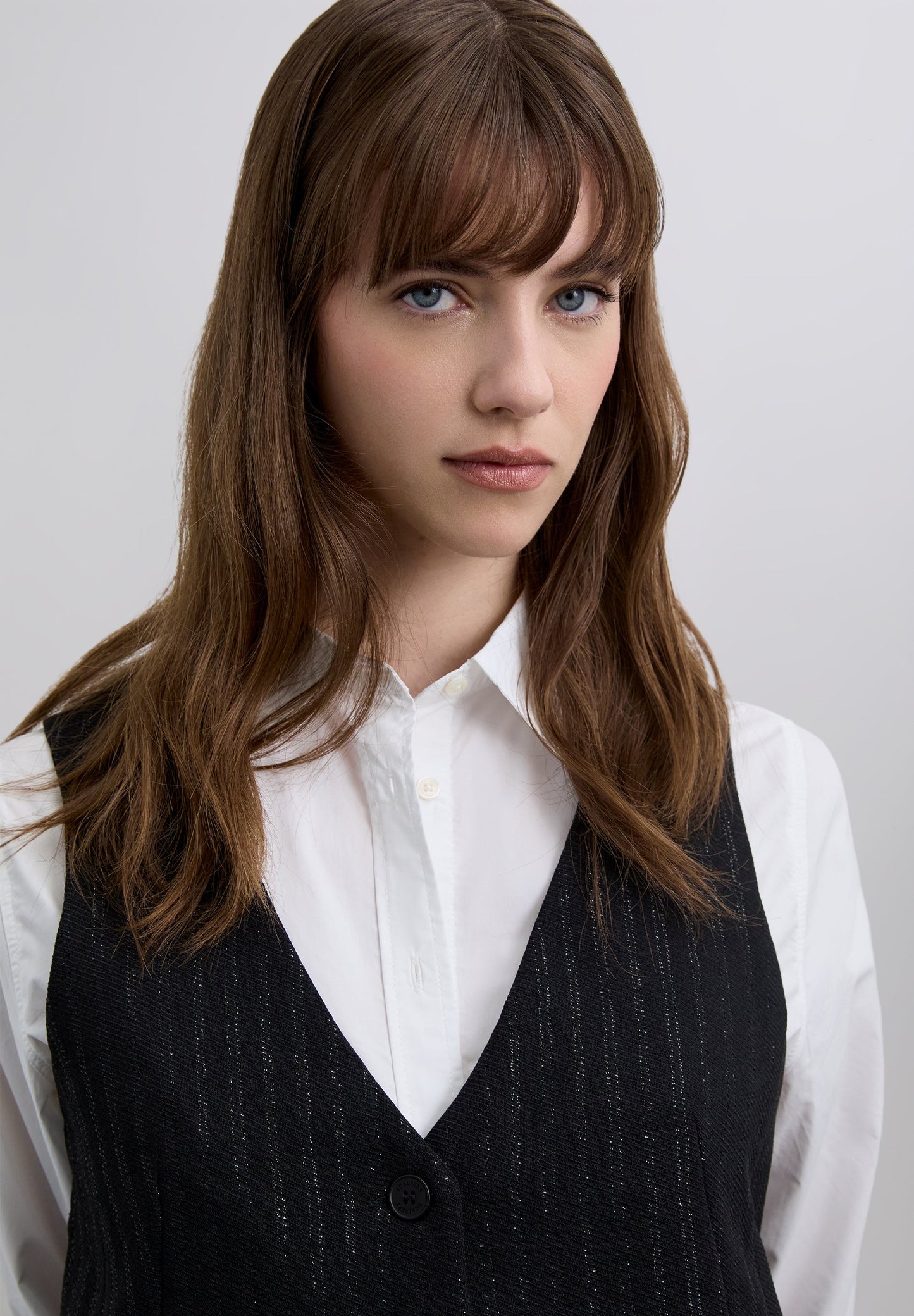 CHALECO RAYAS LÚREX