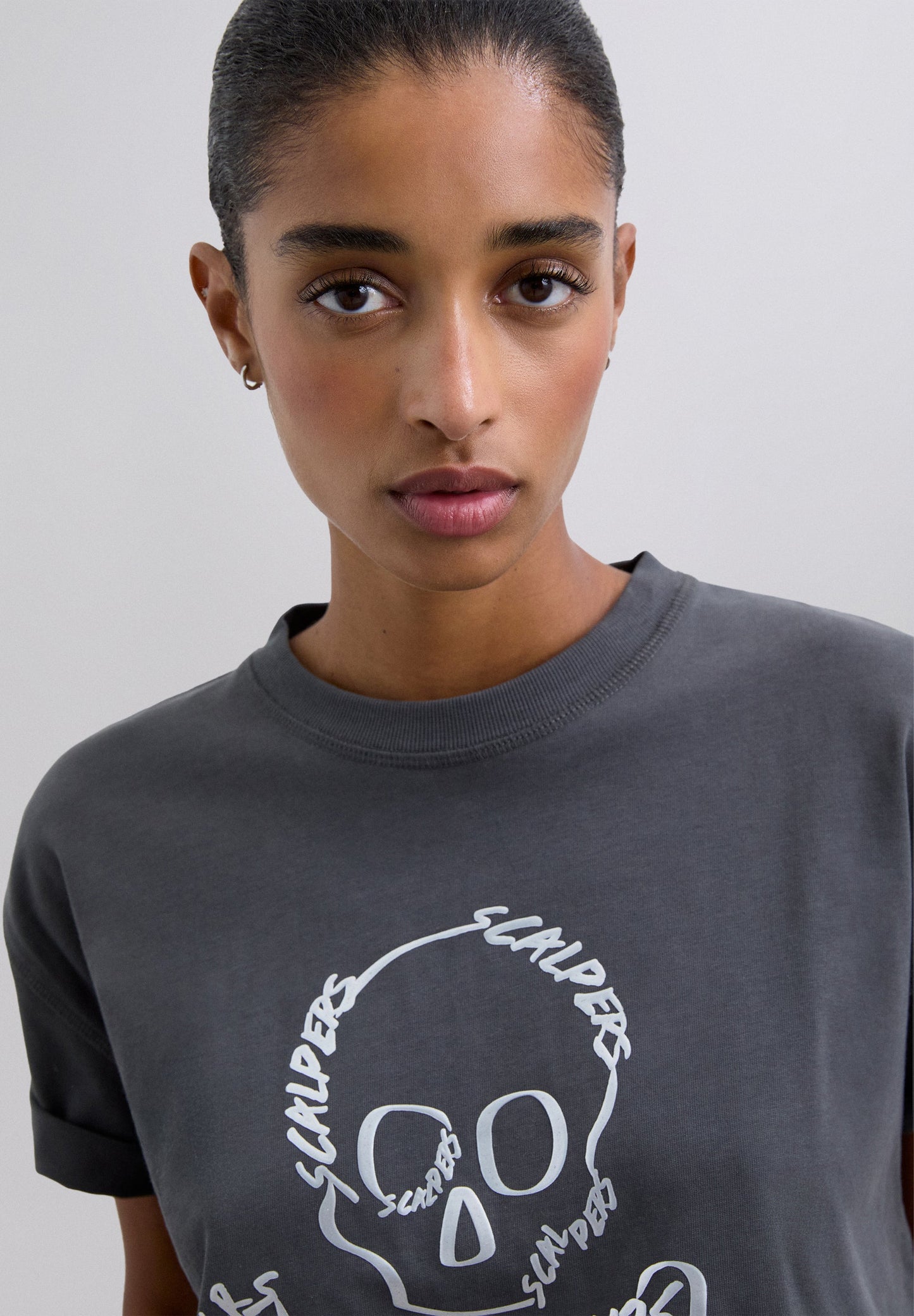 CAMISETA PRINT CALAVERA