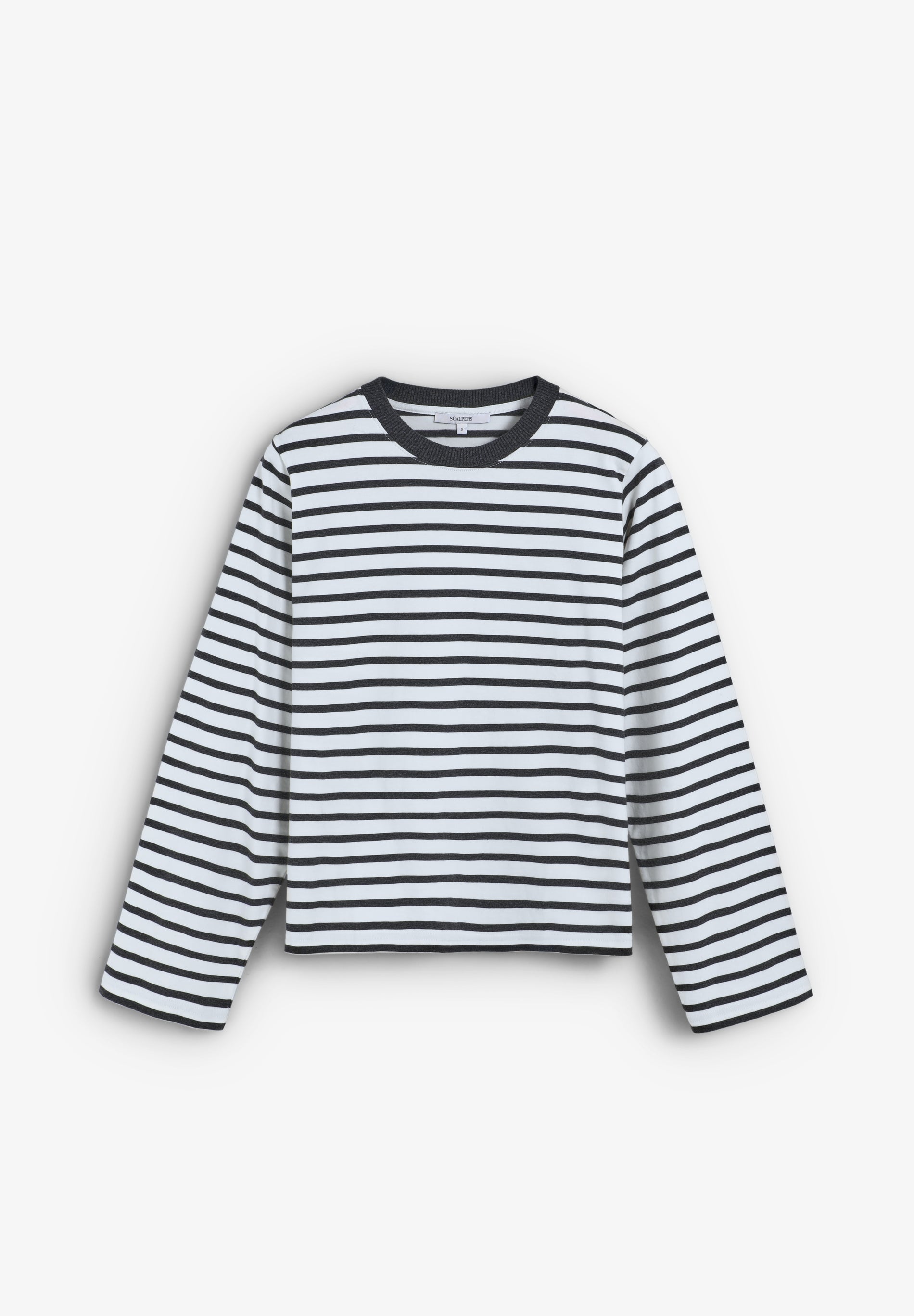 CAMISETA RAYAS MANGA LARGA