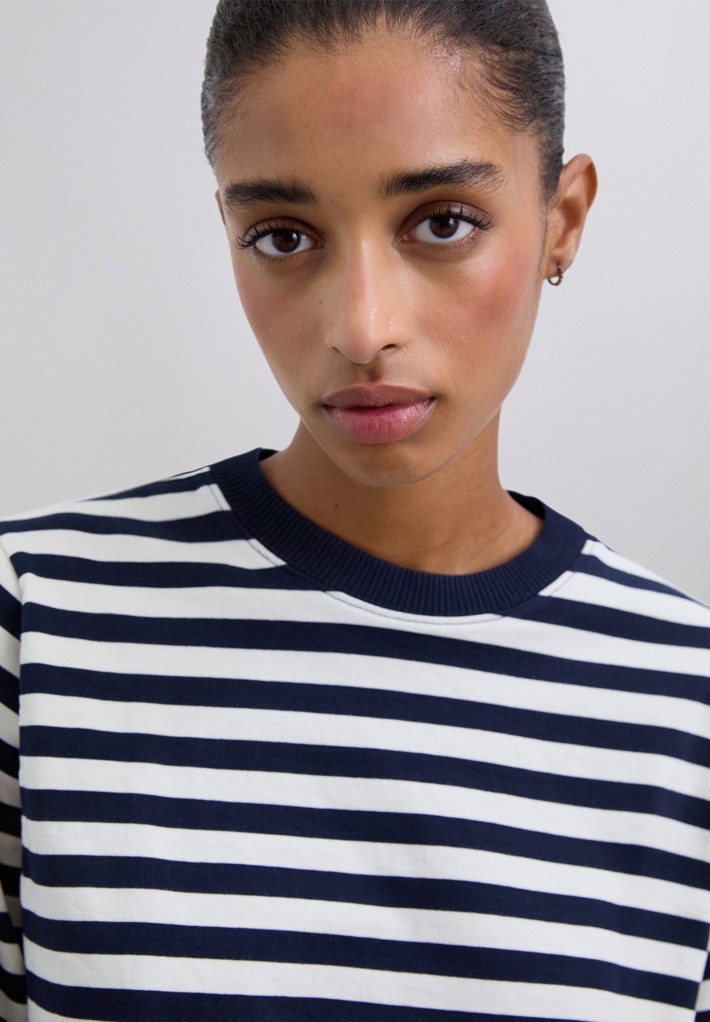 CAMISETA RAYAS MANGA LARGA