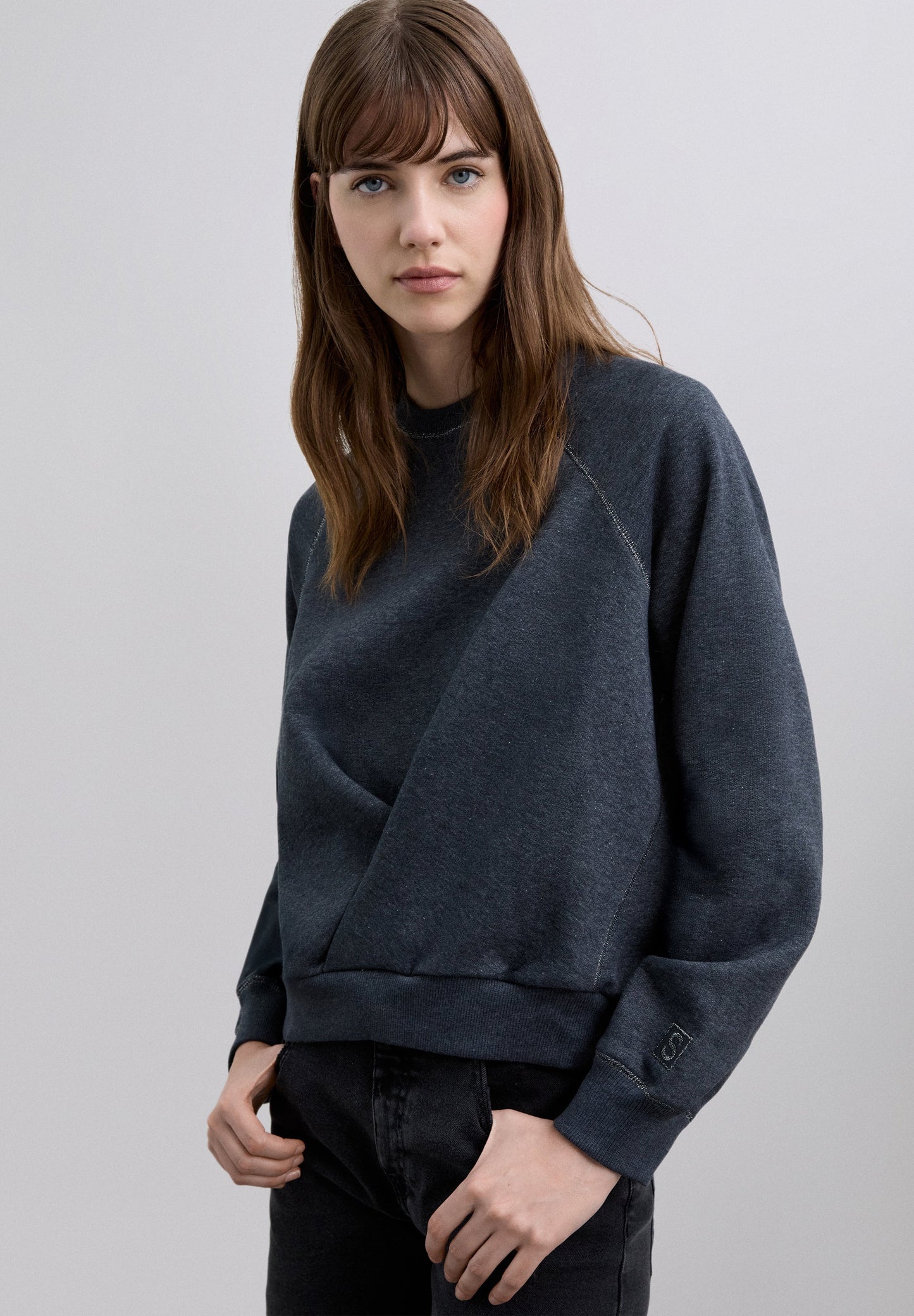 SUDADERA CRUZADA ALGODÓN
