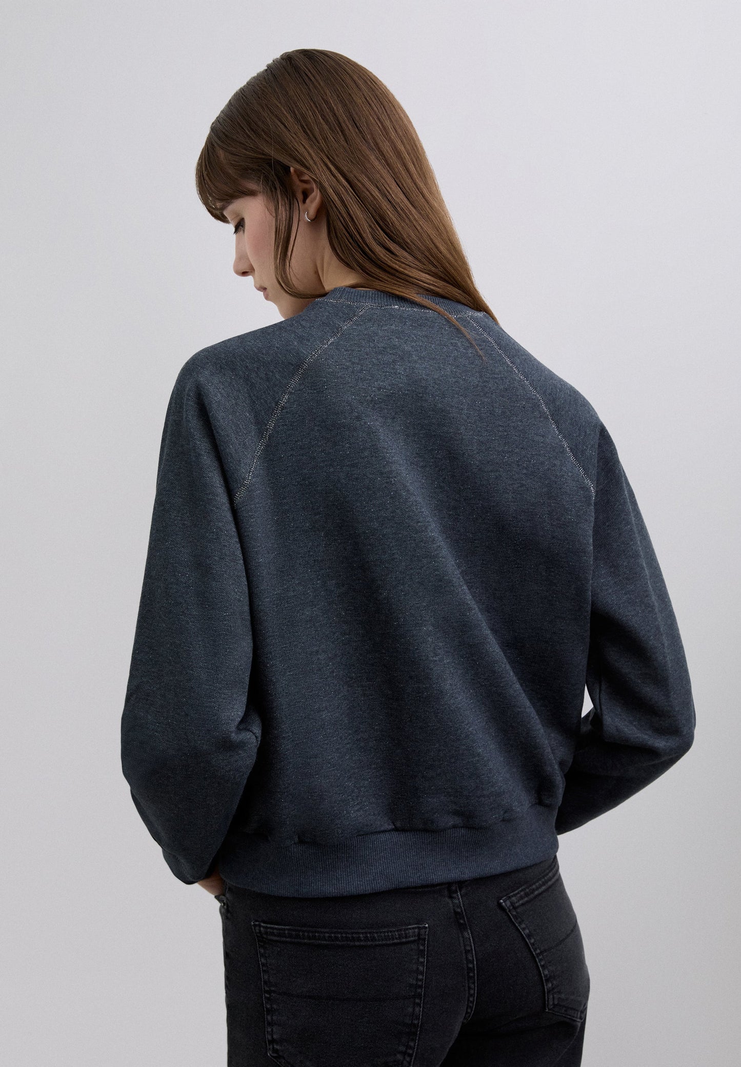 SUDADERA CRUZADA ALGODÓN