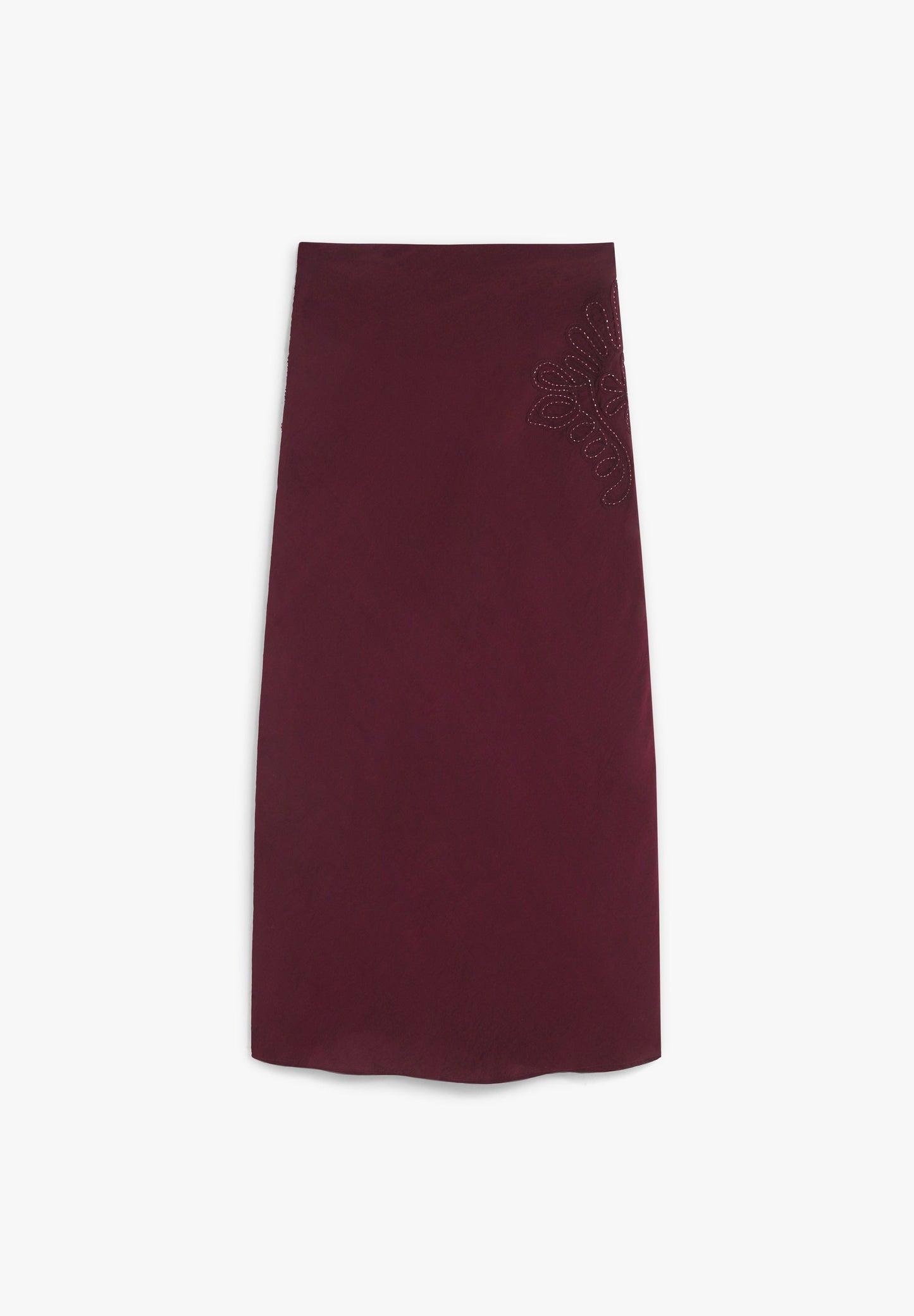 SCFLOWEREMB SKIRT