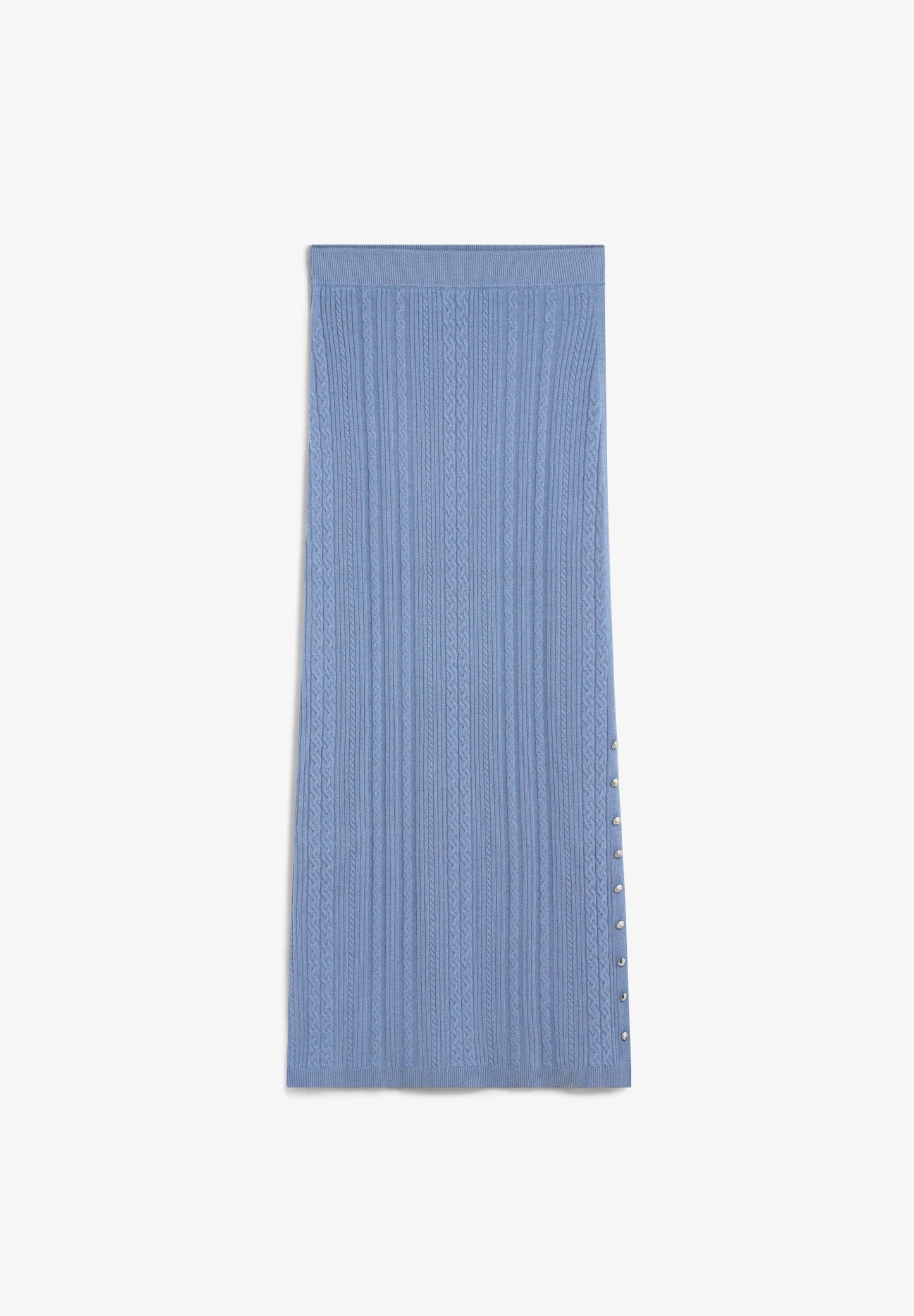 FALDA CABLE KNIT ABERTURA