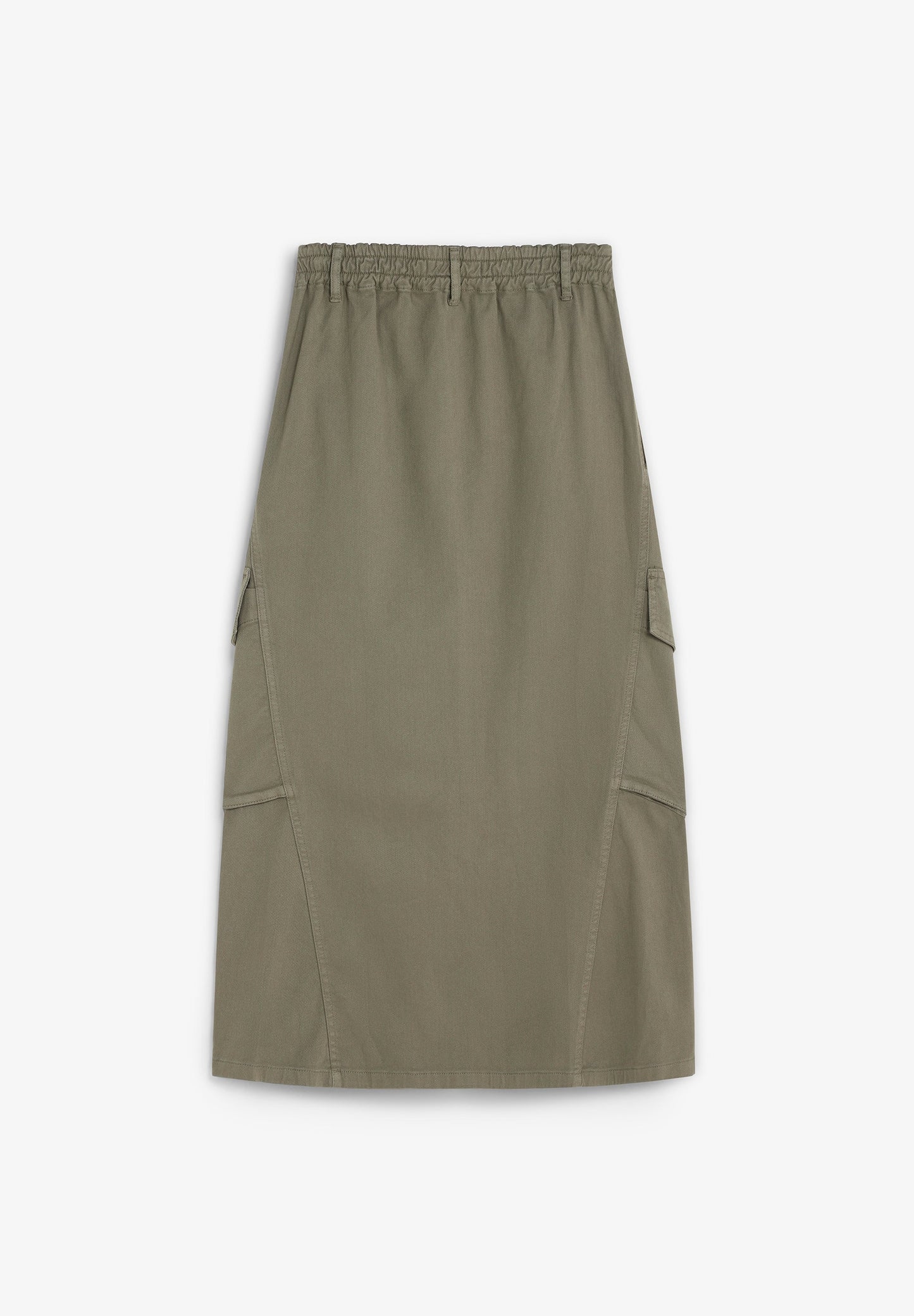 FALDA MIDI CARGO BOLSILLOS