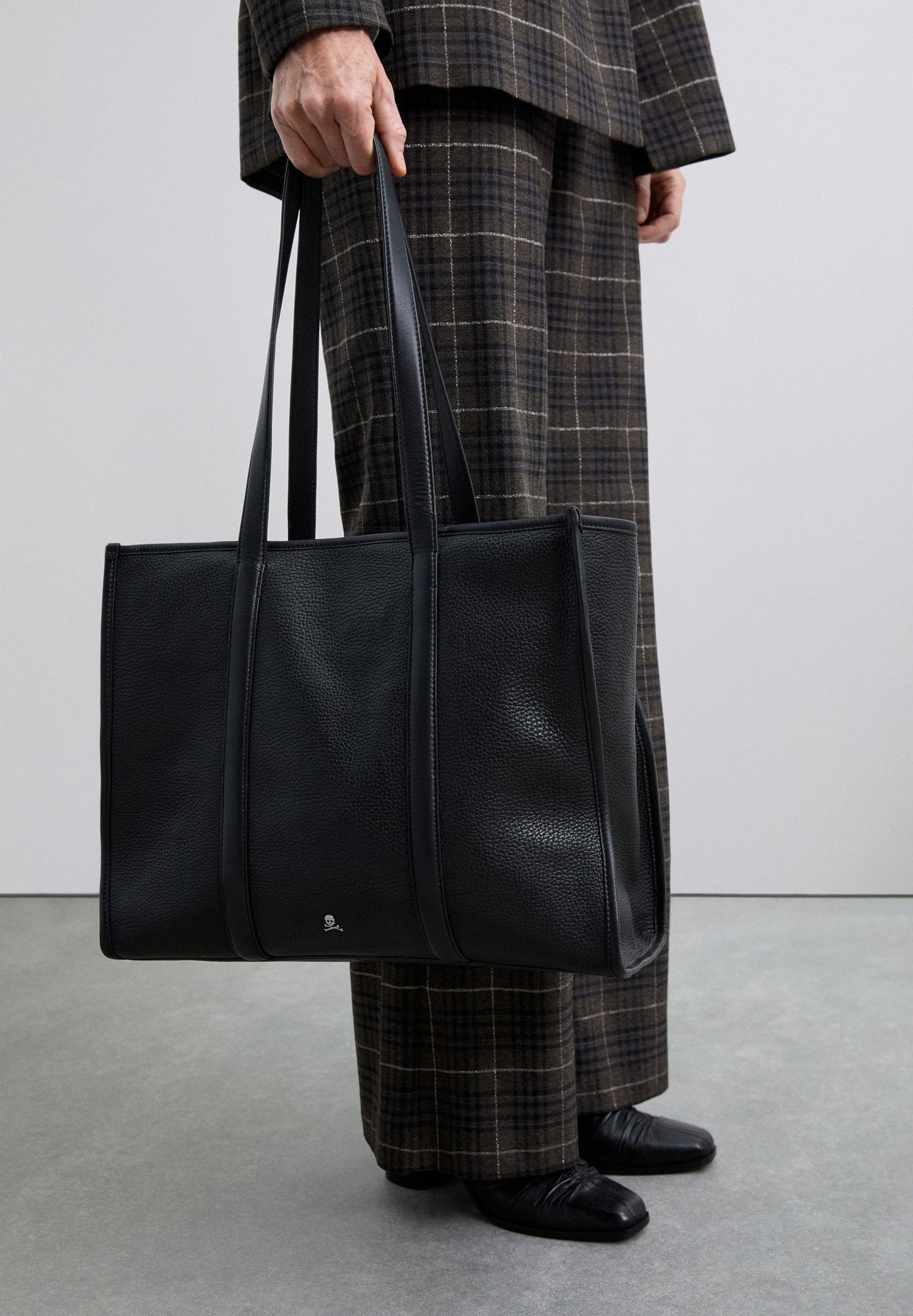 PANTALÓN RECTO CUADROS