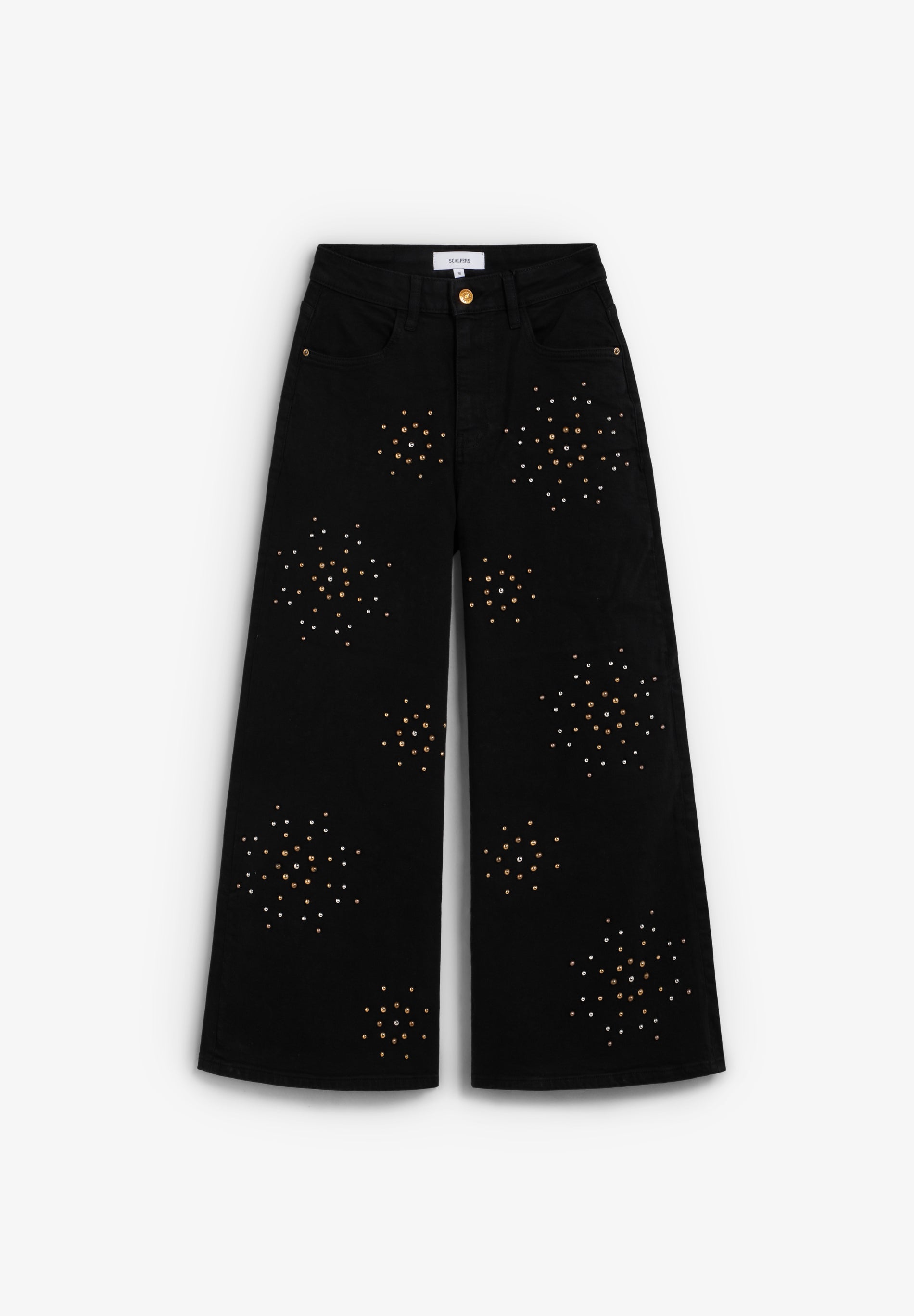 JEANS CULOTTE TACHUELAS