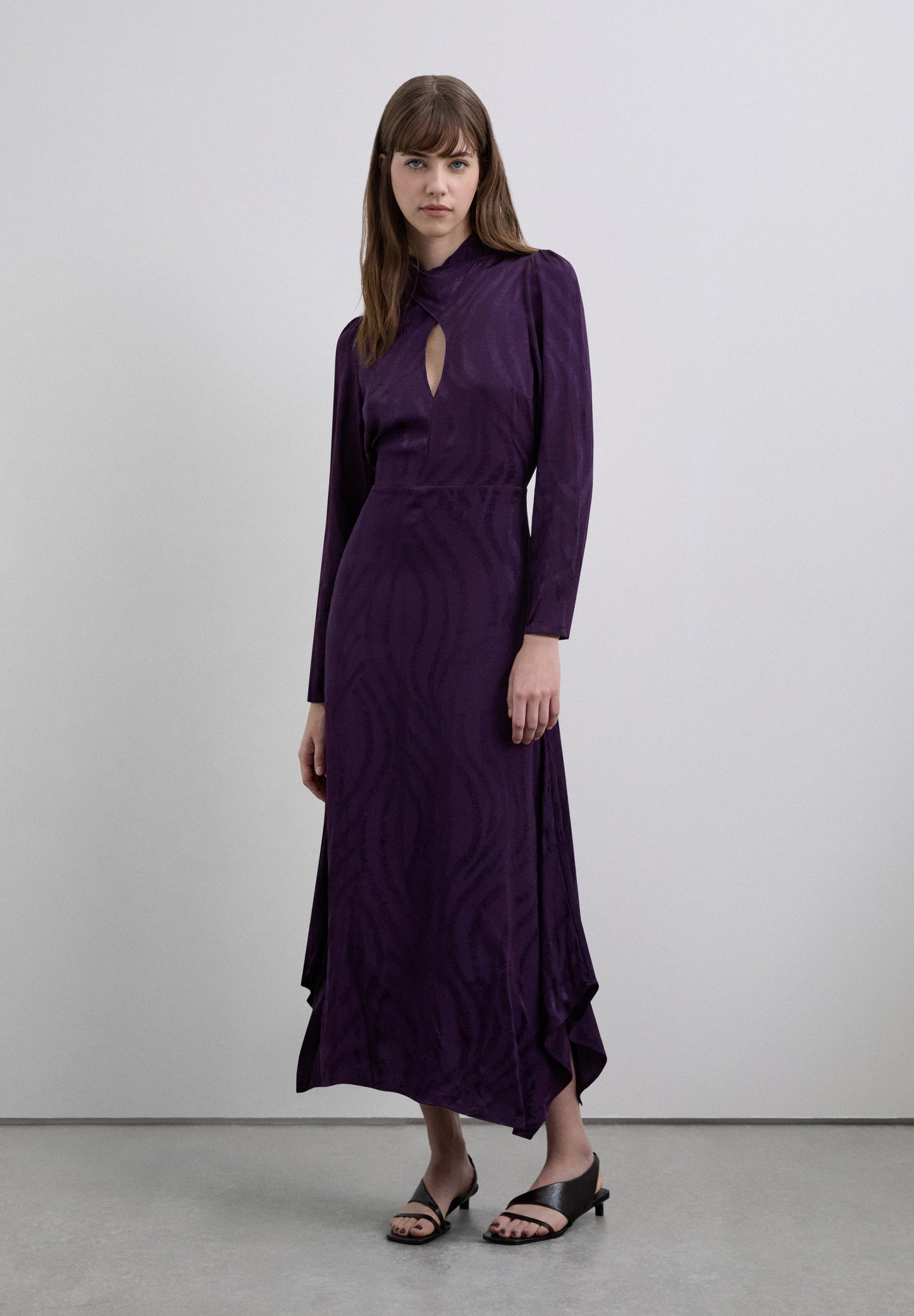 VESTIDO LARGO ONDAS