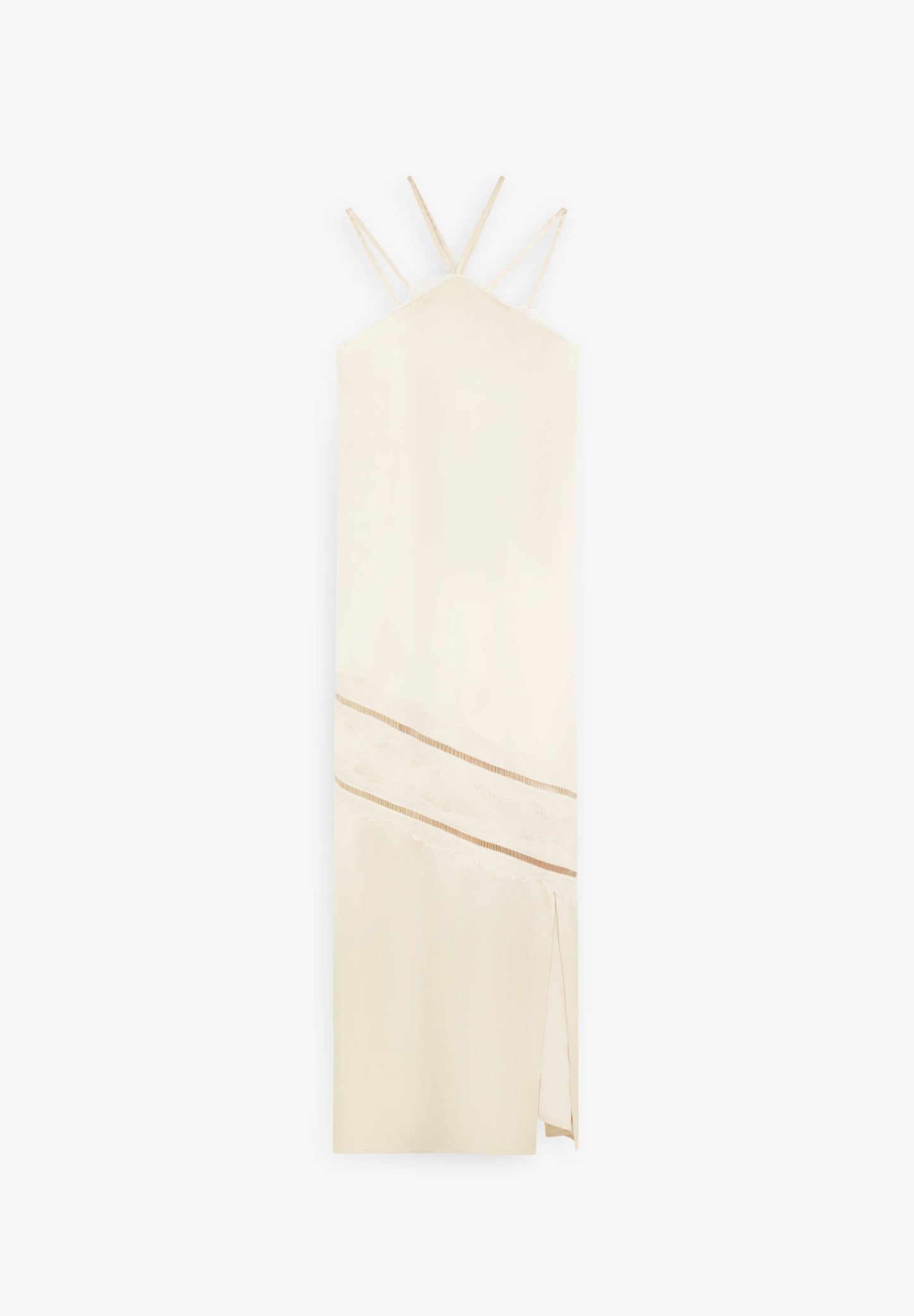 VESTIDO LENCERO SATINADO