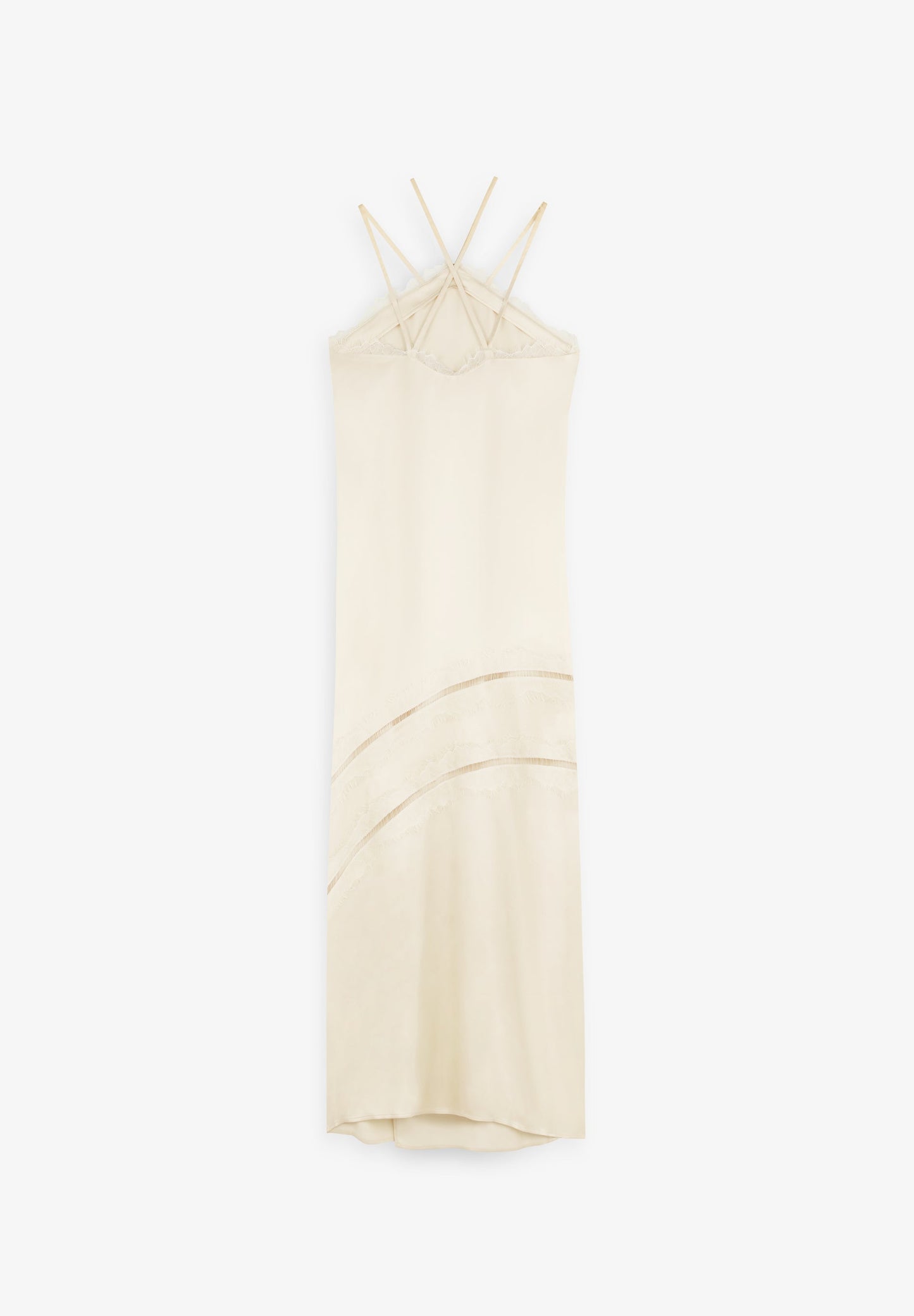 VESTIDO LENCERO SATINADO
