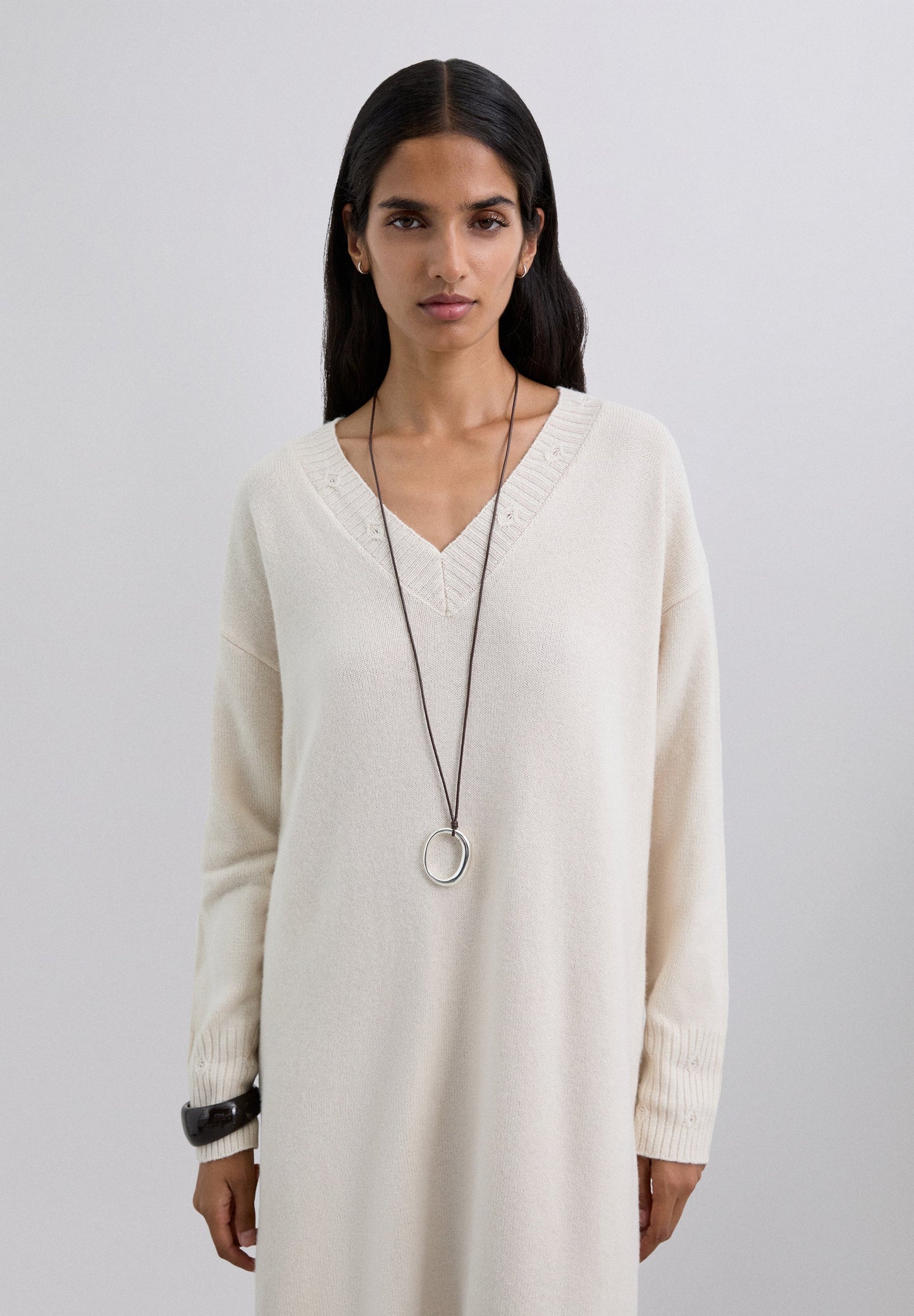 VESTIDO PUNTO HOLGADO MIDI