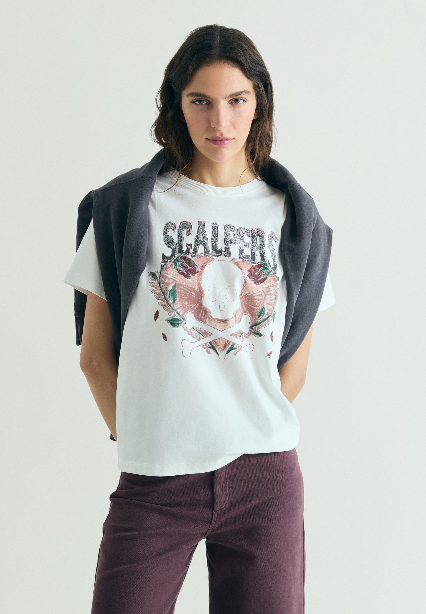 CAMISETA ESTAMPADA CALAVERA