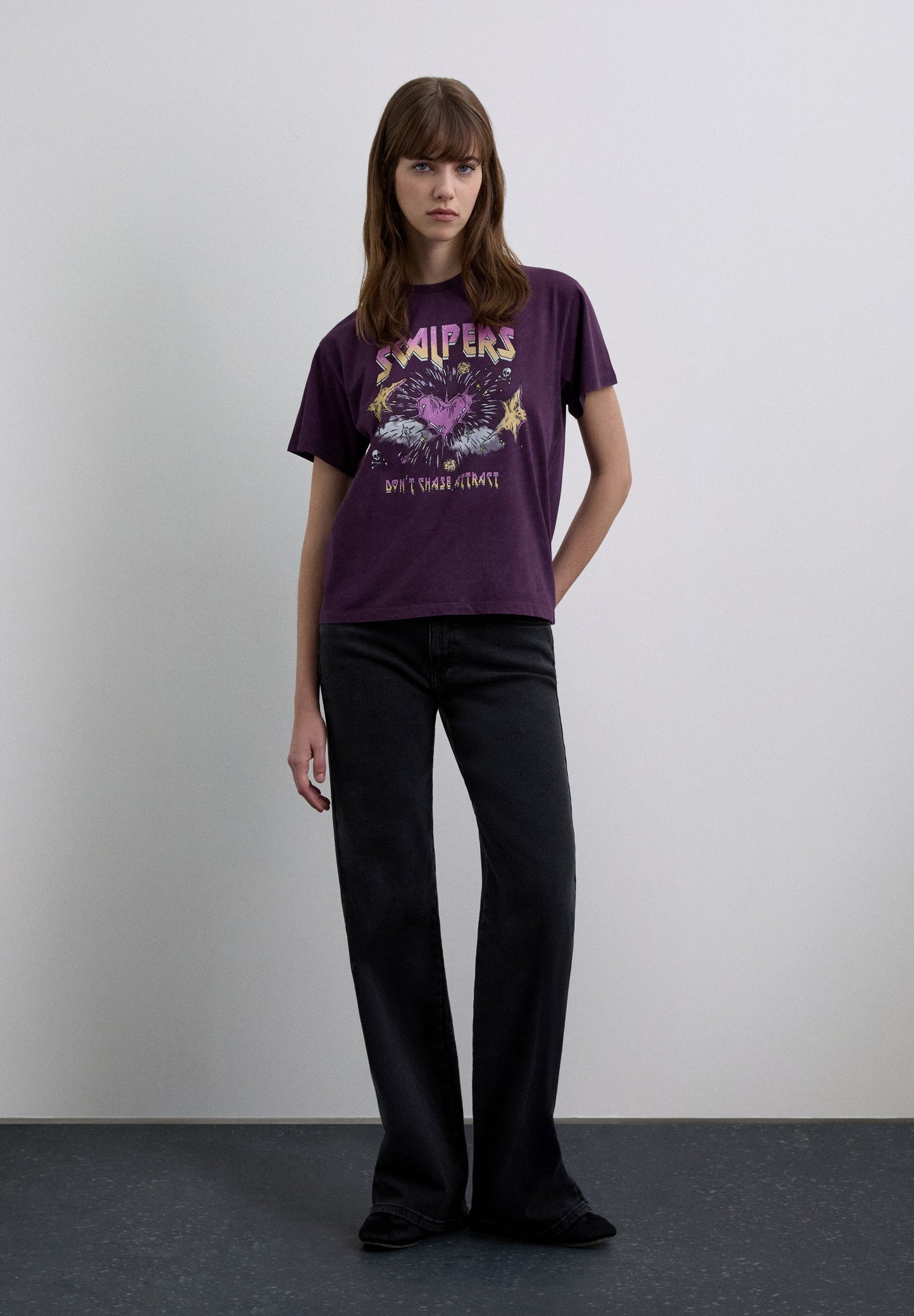 CAMISETA ALGODÓN PRINT FRONTAL