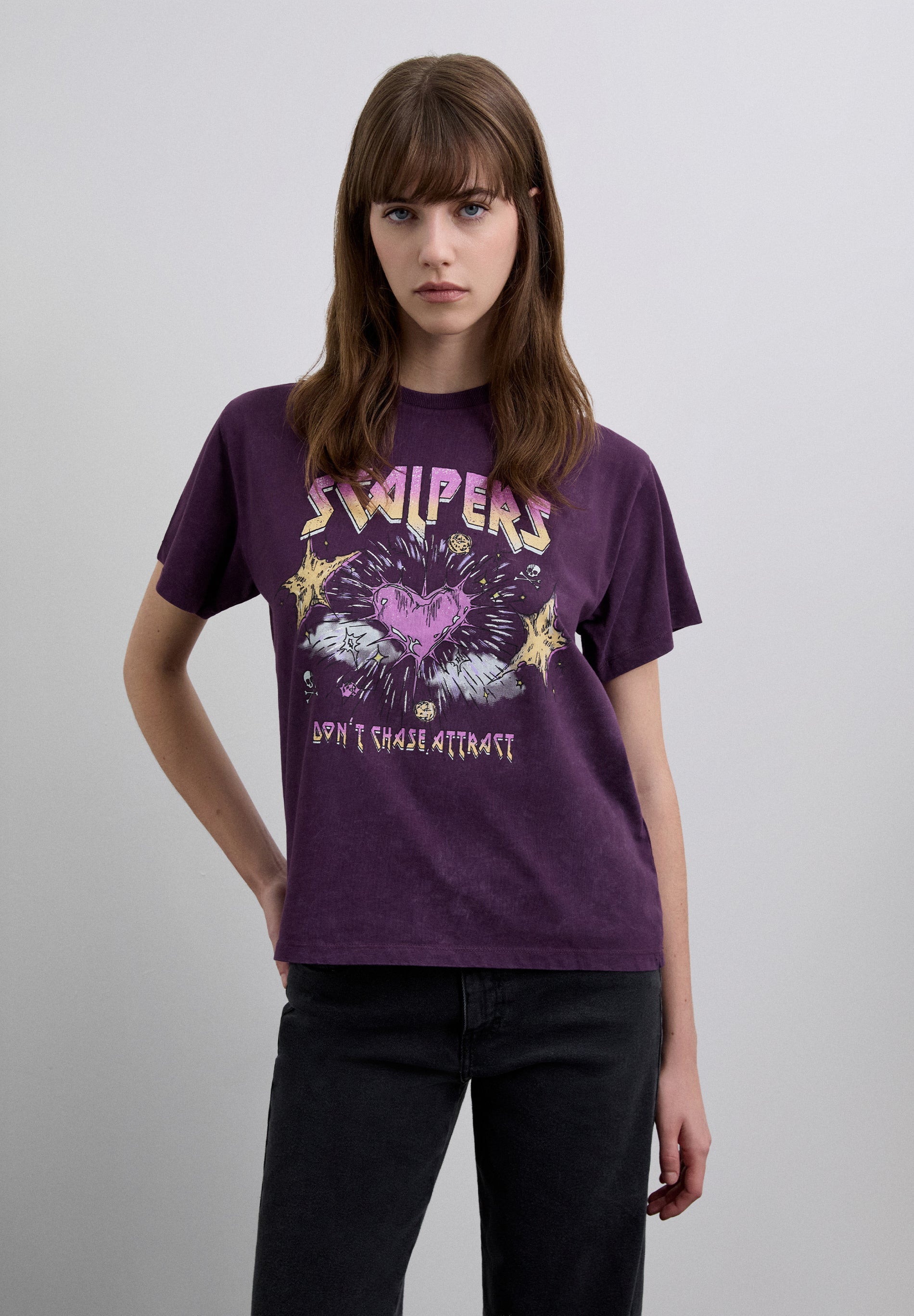 CAMISETA ALGODÓN PRINT FRONTAL