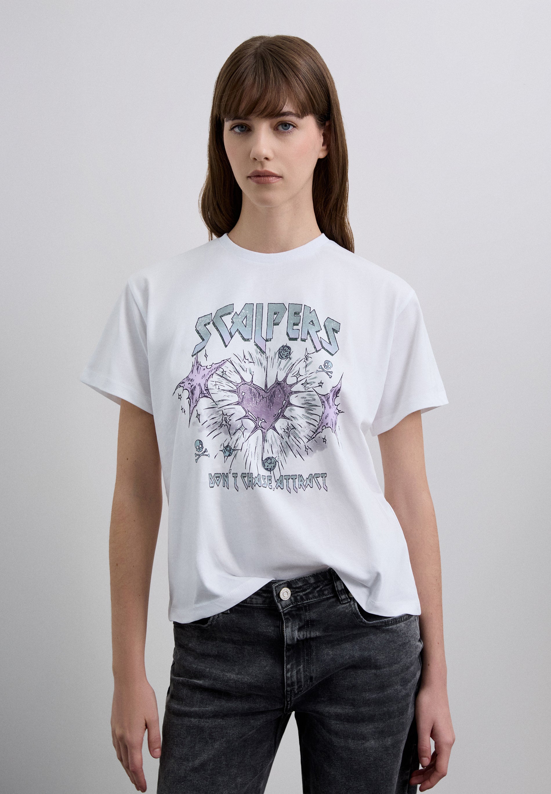 CAMISETA ALGODÓN PRINT FRONTAL