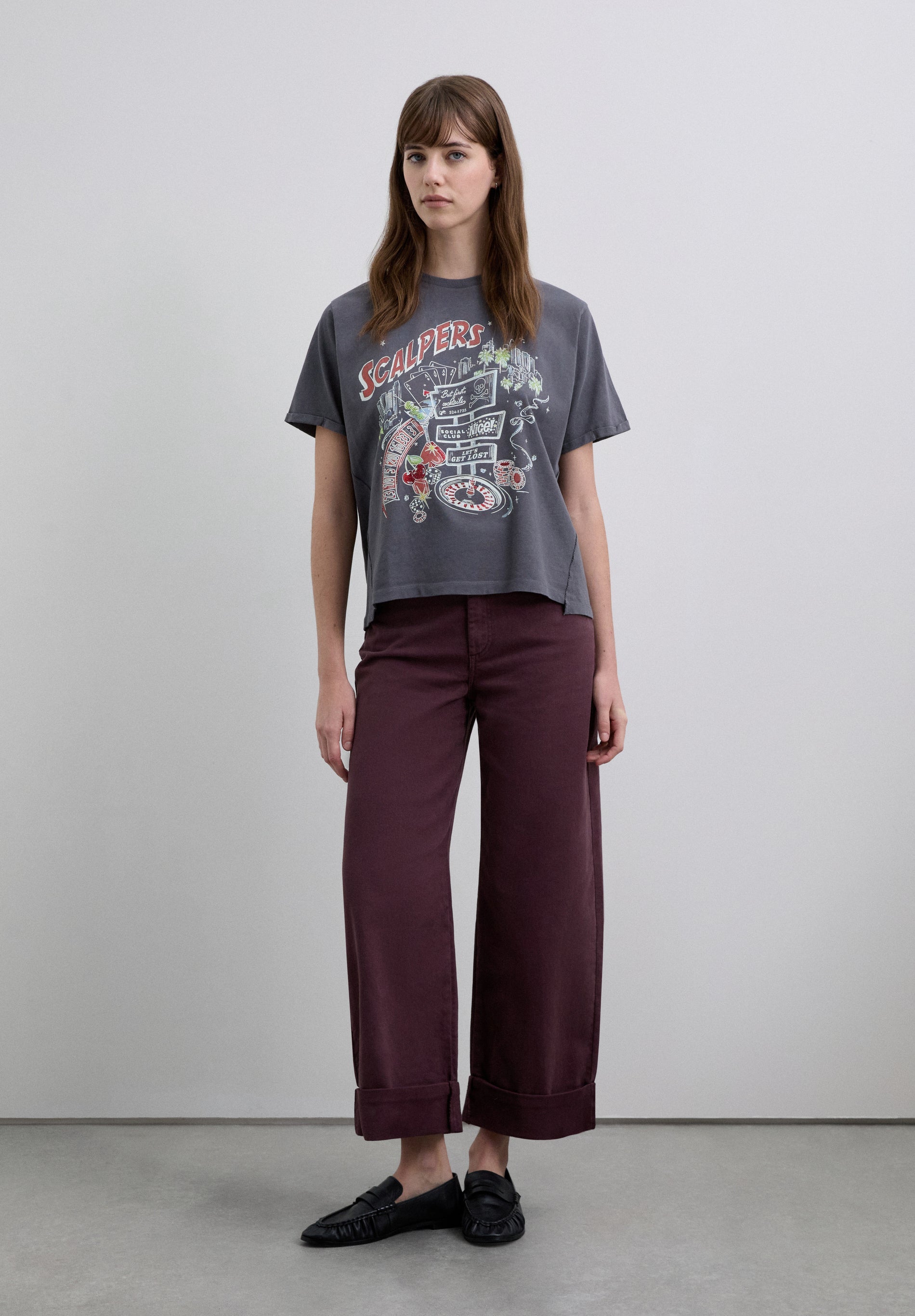 CAMISETA ASIMÉTRICA PRINT