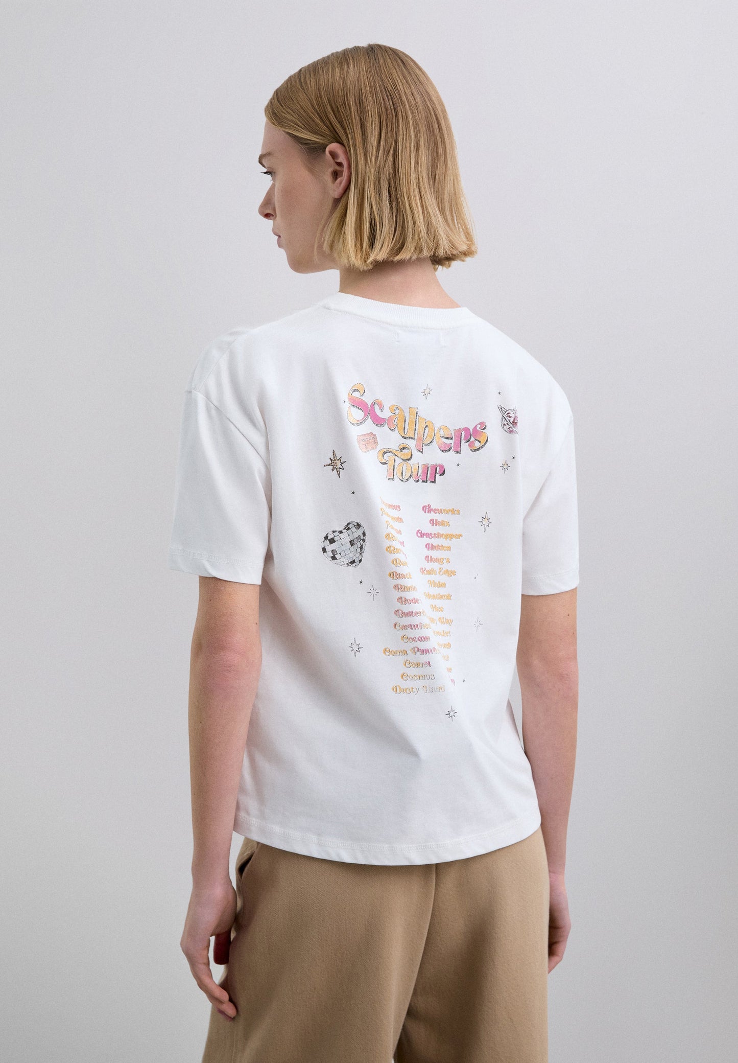 CAMISETA TOUR DE ALGODÓN