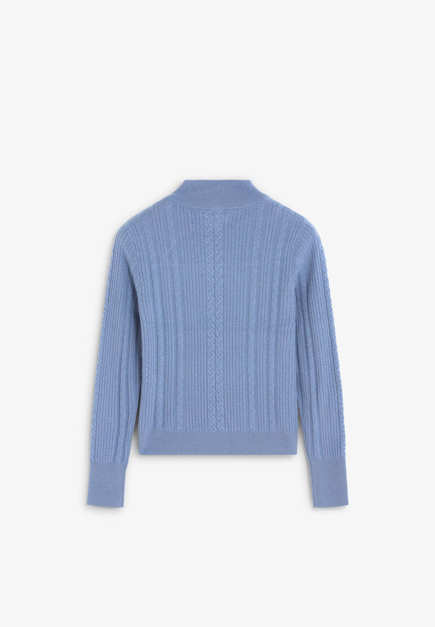 JERSEY CABLE KNIT ABERTURA