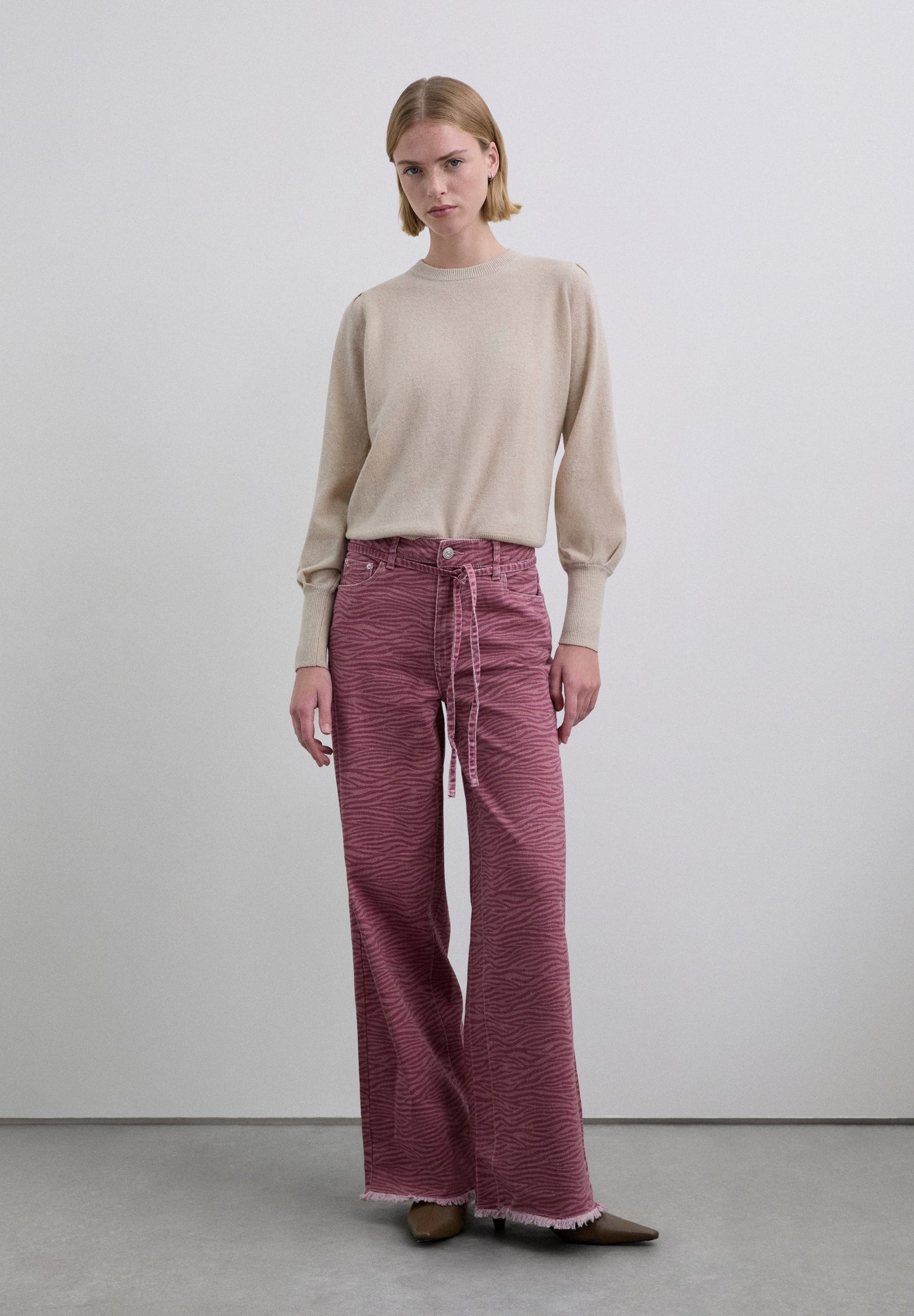PANTALÓN LAZO ANIMAL PRINT