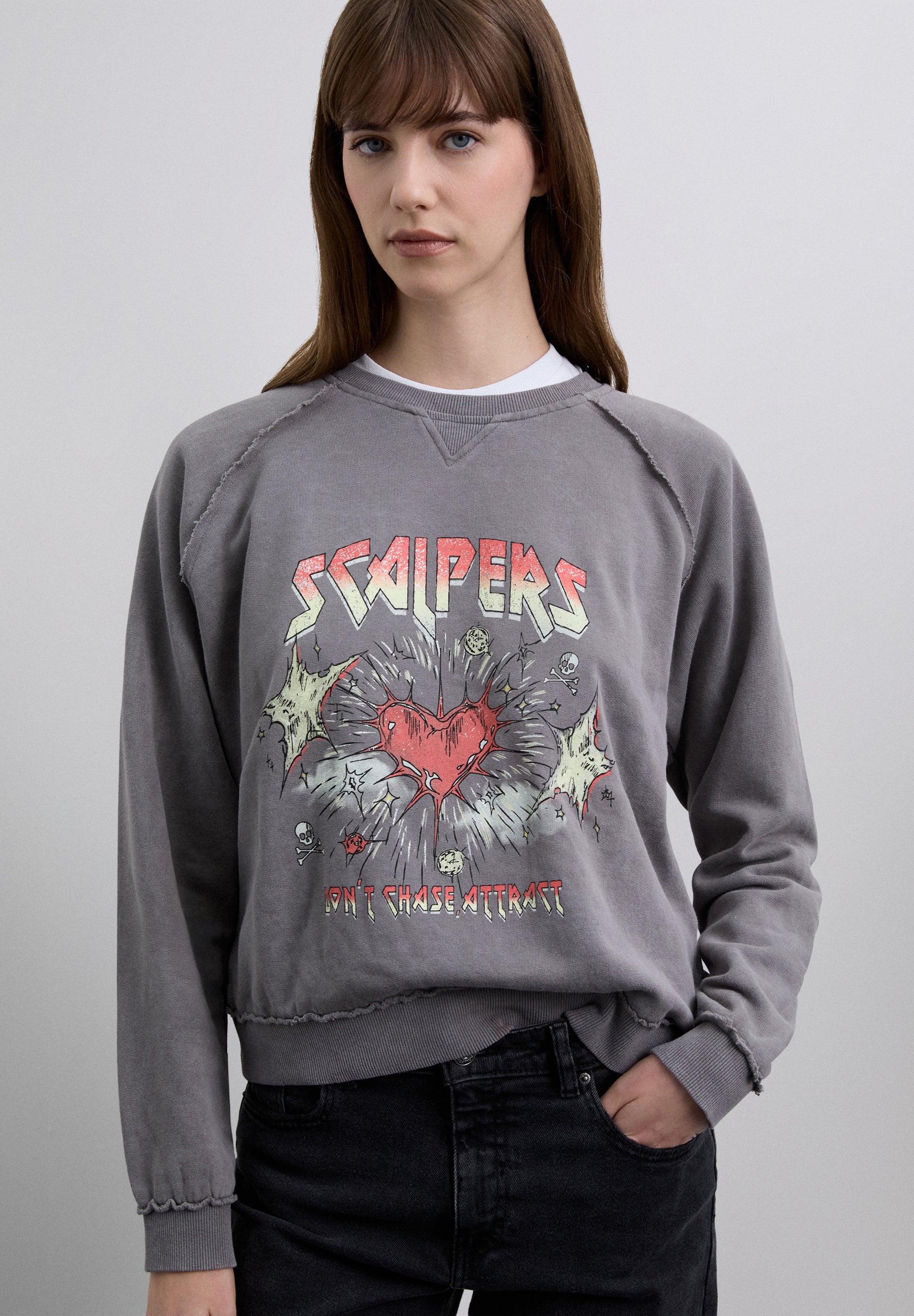 SUDADERA ESTAMPADA ALGODÓN