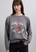 SUDADERA ESTAMPADA ALGODÓN