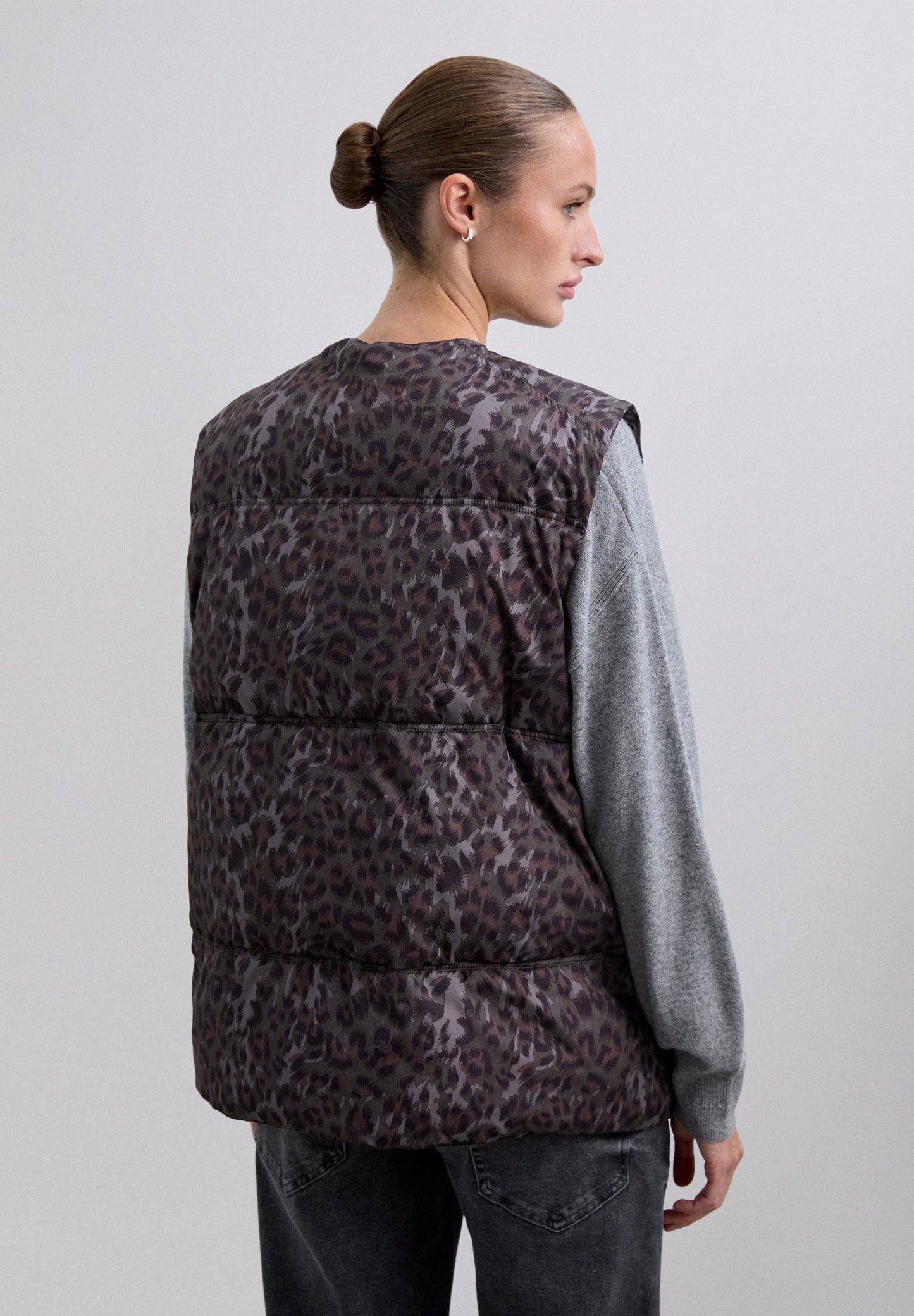 CHALECO ANIMAL PRINT DESMONTABLE