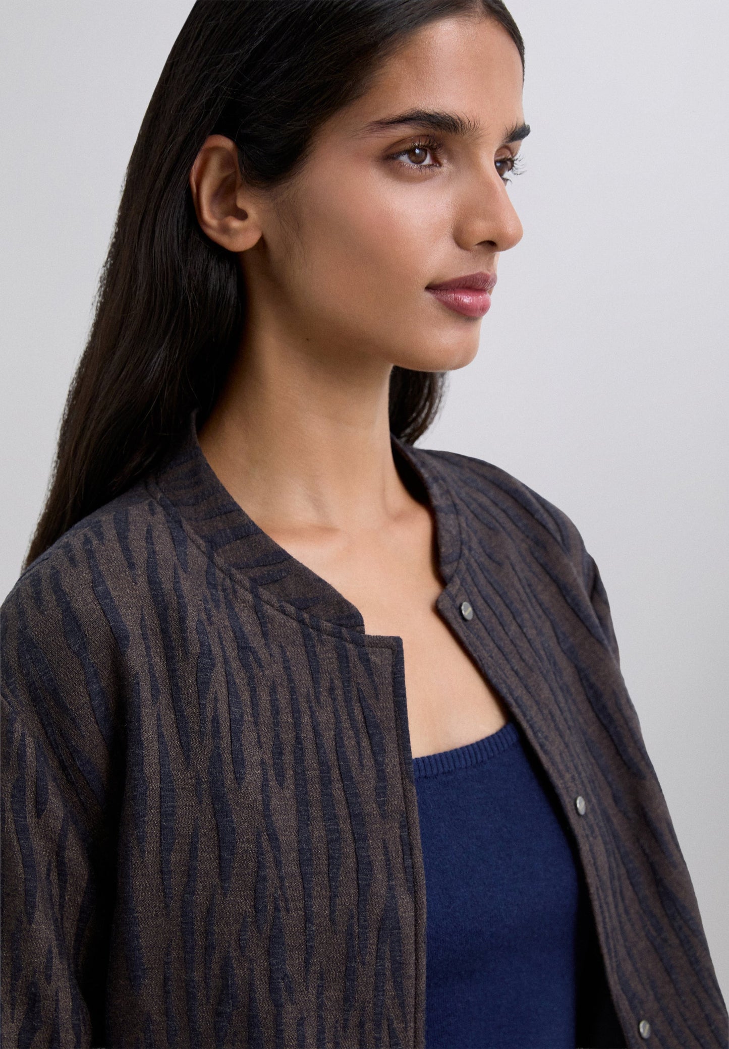 CHAQUETA BOMBER ANIMAL PRINT