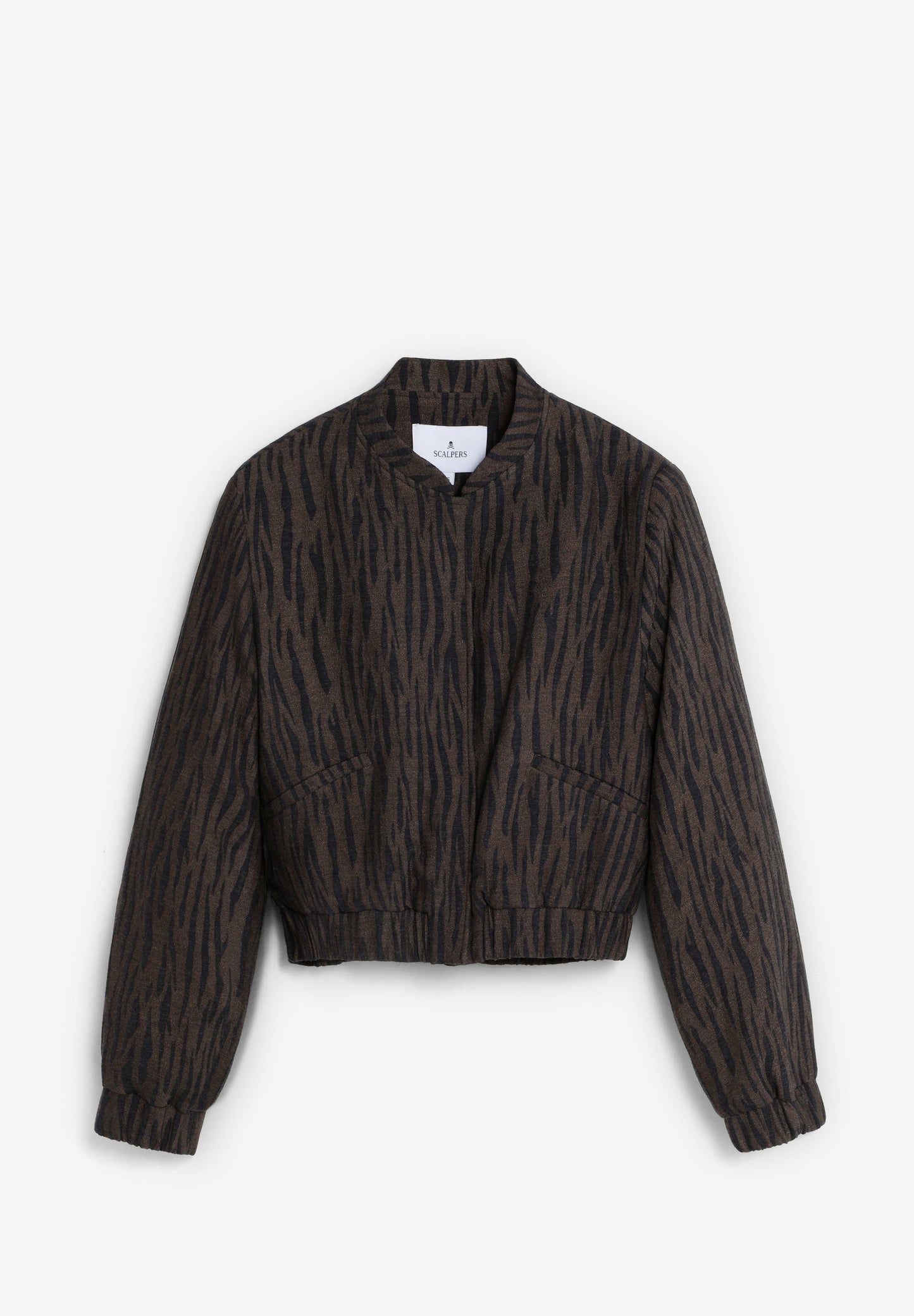 CHAQUETA BOMBER ANIMAL PRINT