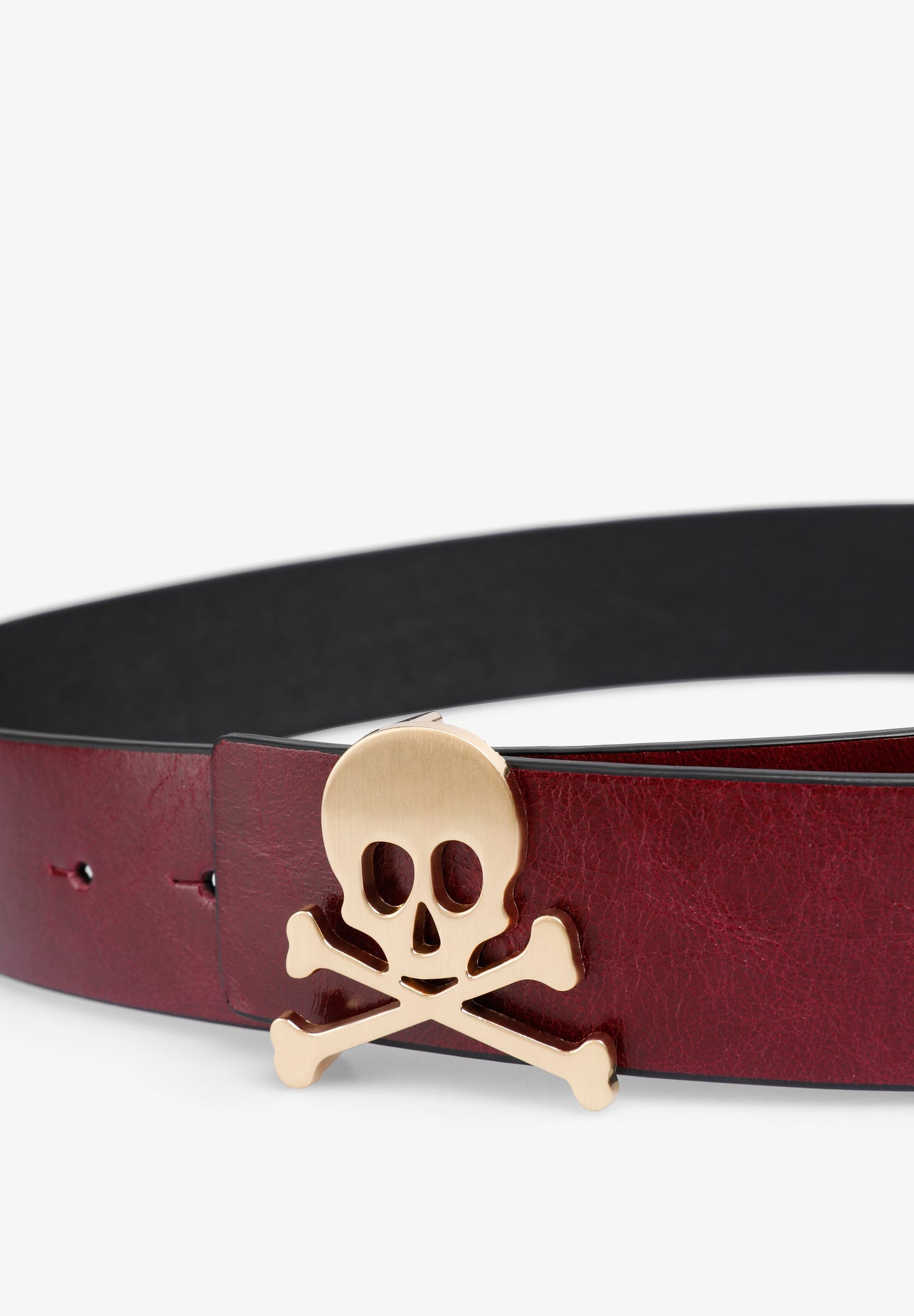 CINTURÓN PIEL CALAVERA