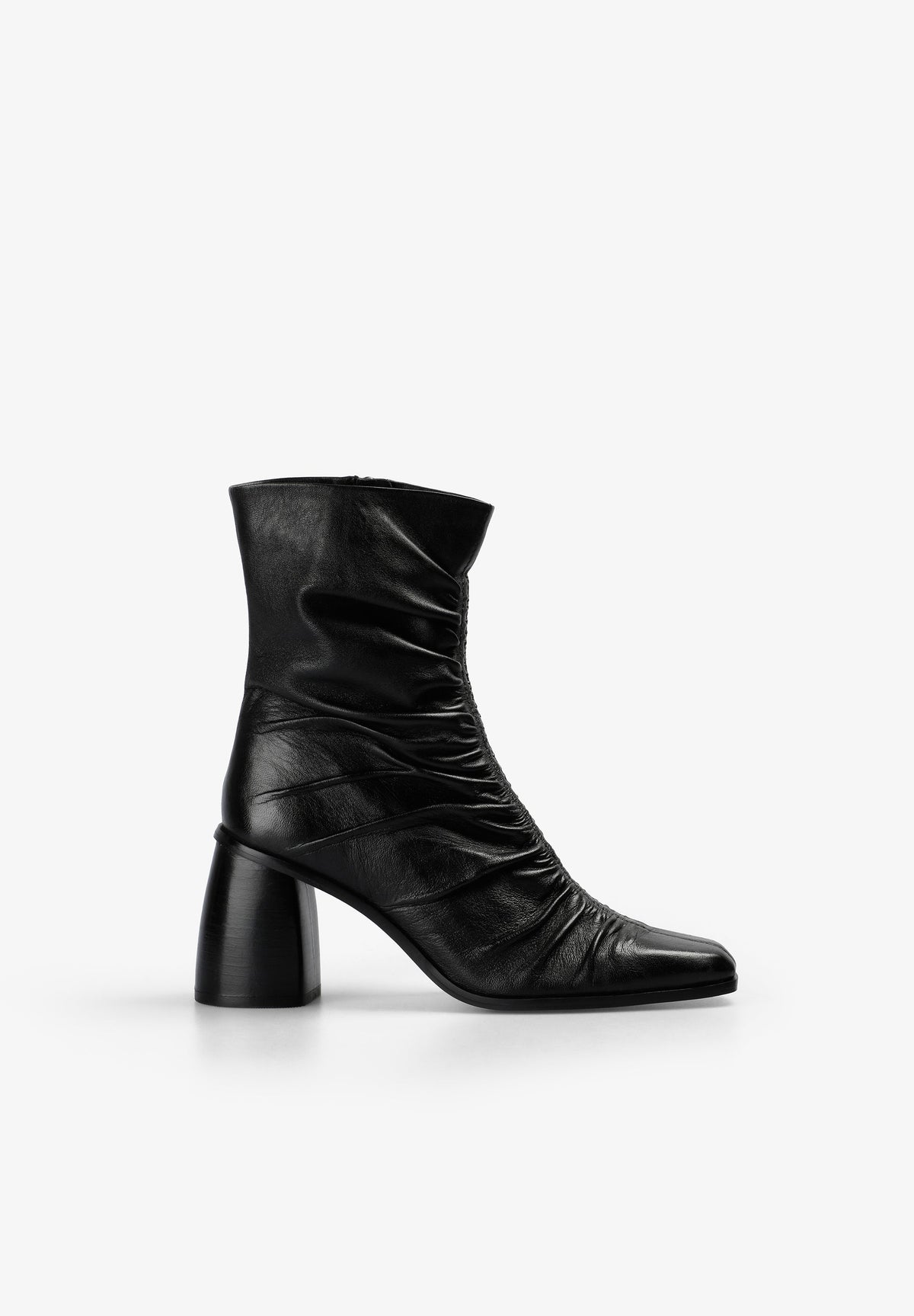 BOTA PIEL FRUNCIDO