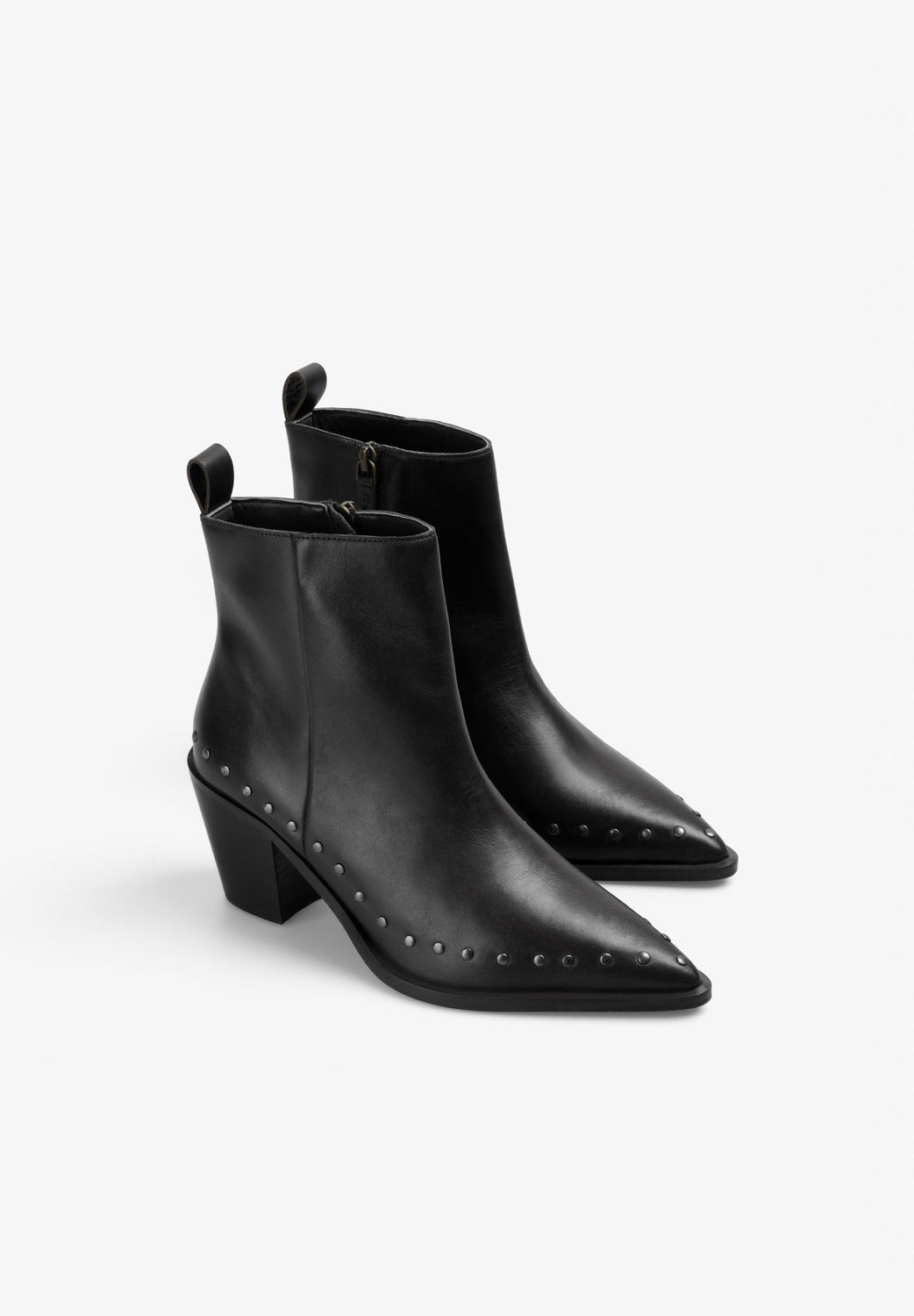 BOTAS DE PIEL CON TACHAS - Scalpers