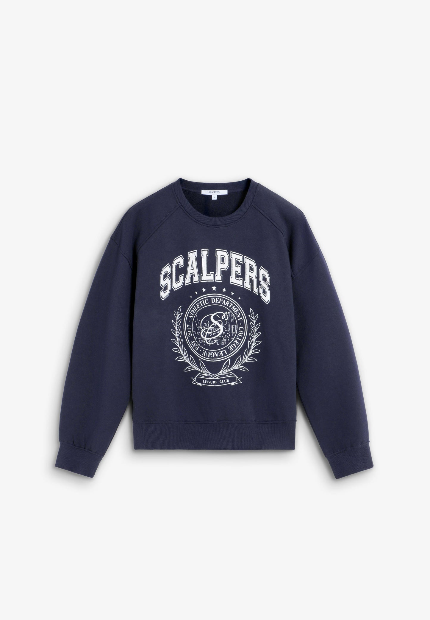 SUDADERA PRINT COLLAGE RAYAS