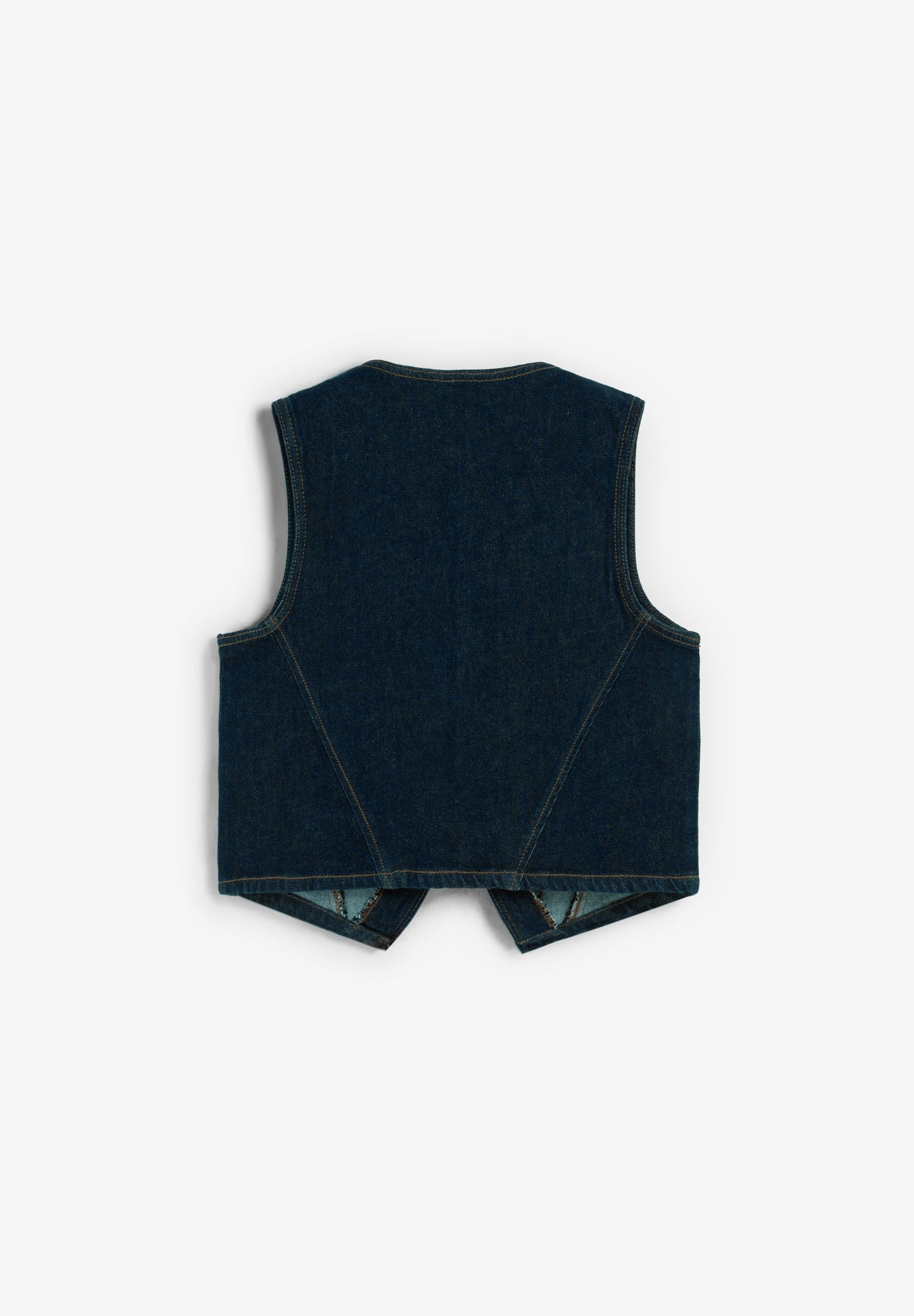 CHALECO DENIM CROPPED