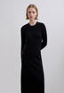 VESTIDO PUNTO STUDS ABERTURA