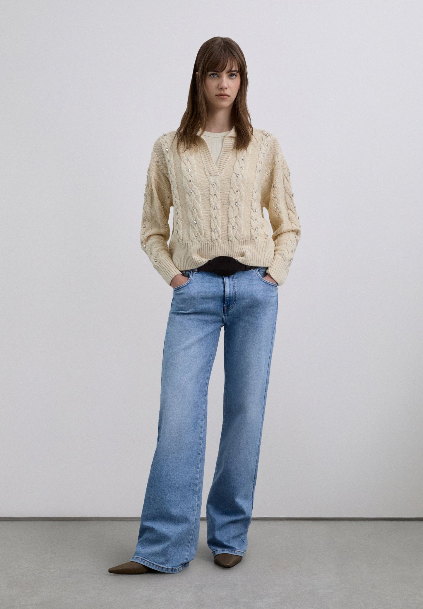 JERSEY POLO OCHOS STRASS