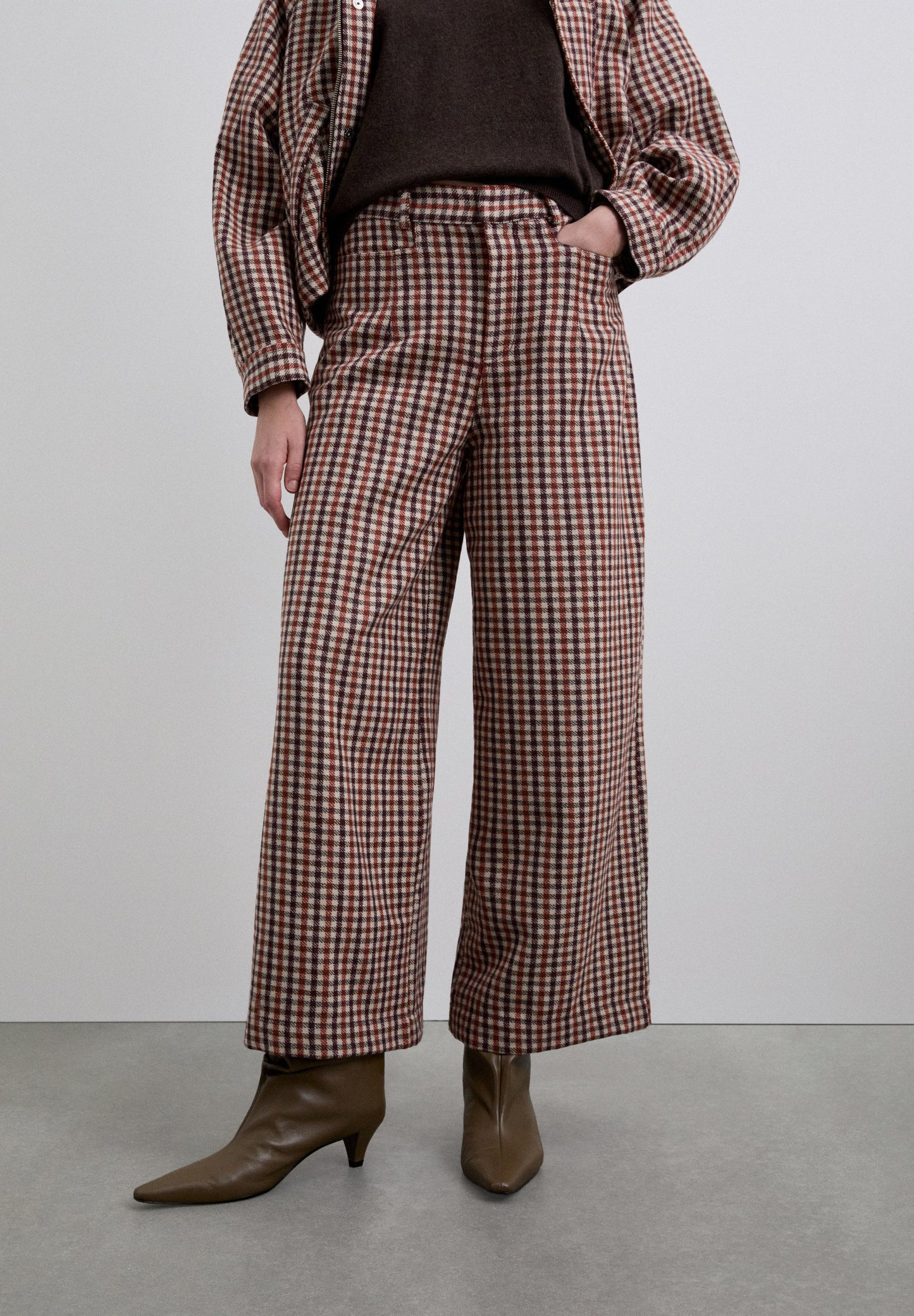 PANTALÓN CULOTTE CUADROS