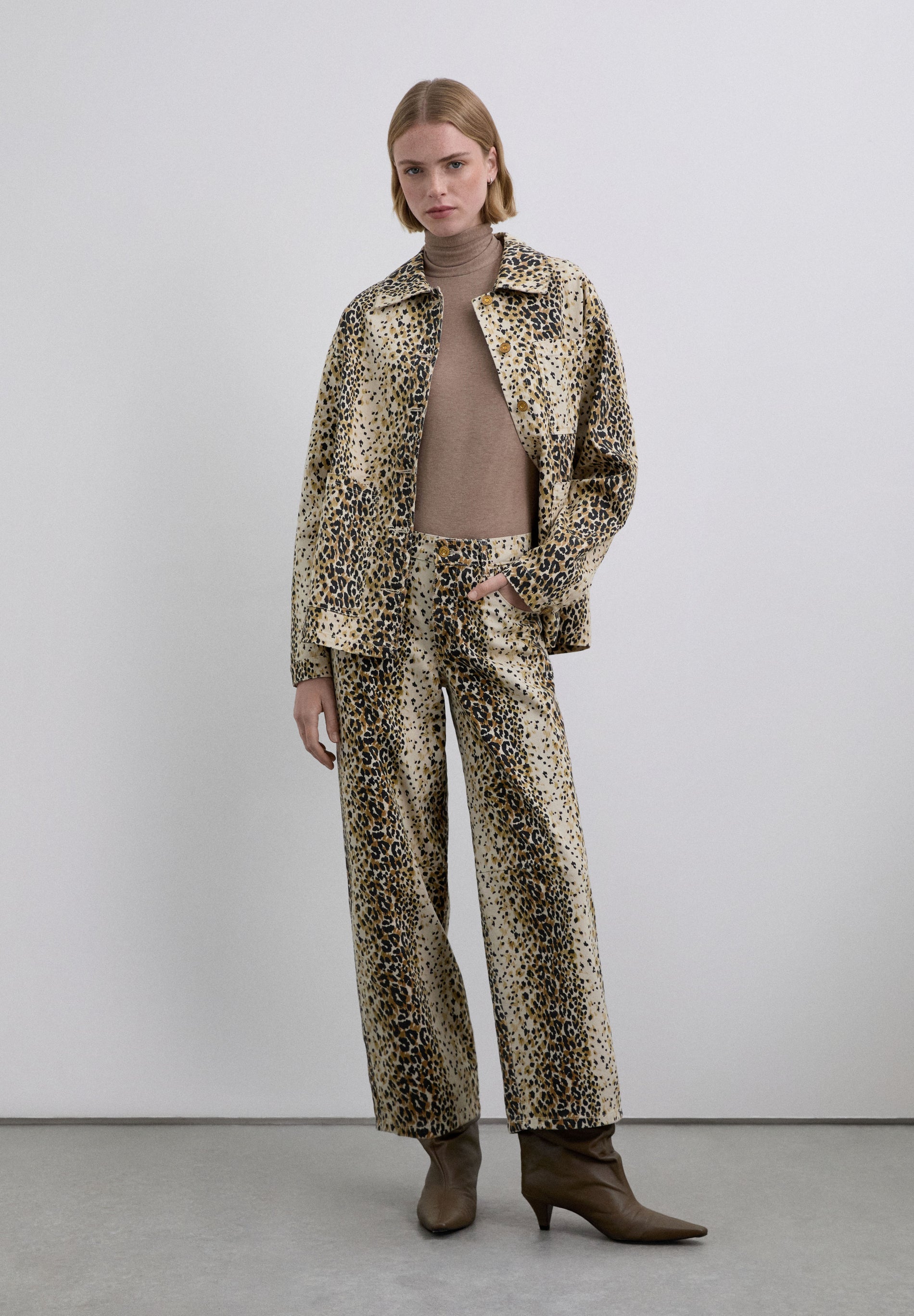 PANTALÓN CULOTTE ANIMAL PRINT