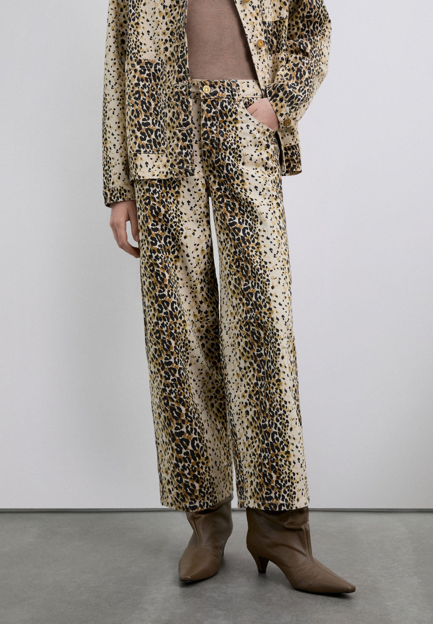 PANTALÓN CULOTTE ANIMAL PRINT