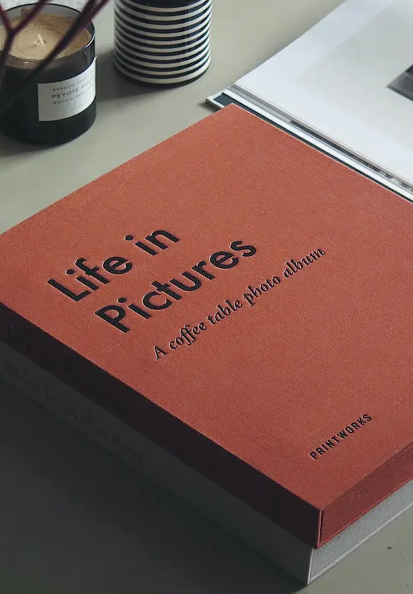 PRINTWORKS | PHOTO ALBUM - LIFE IN PICTURES ORANGE